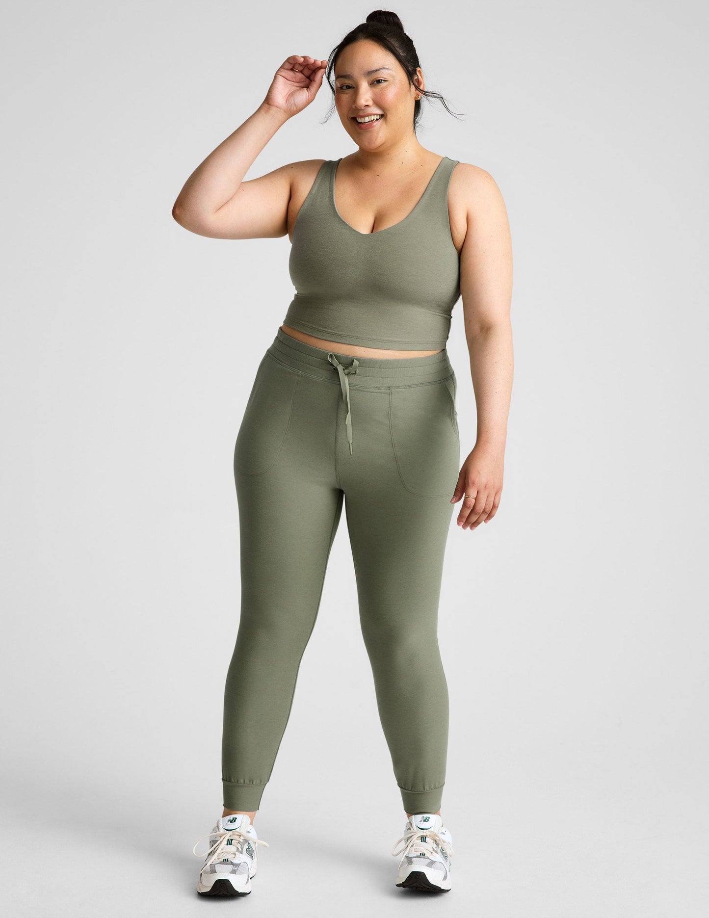Ultra-Soft Spacedye Commuter Midi Joggers for Women: Comfort & Style