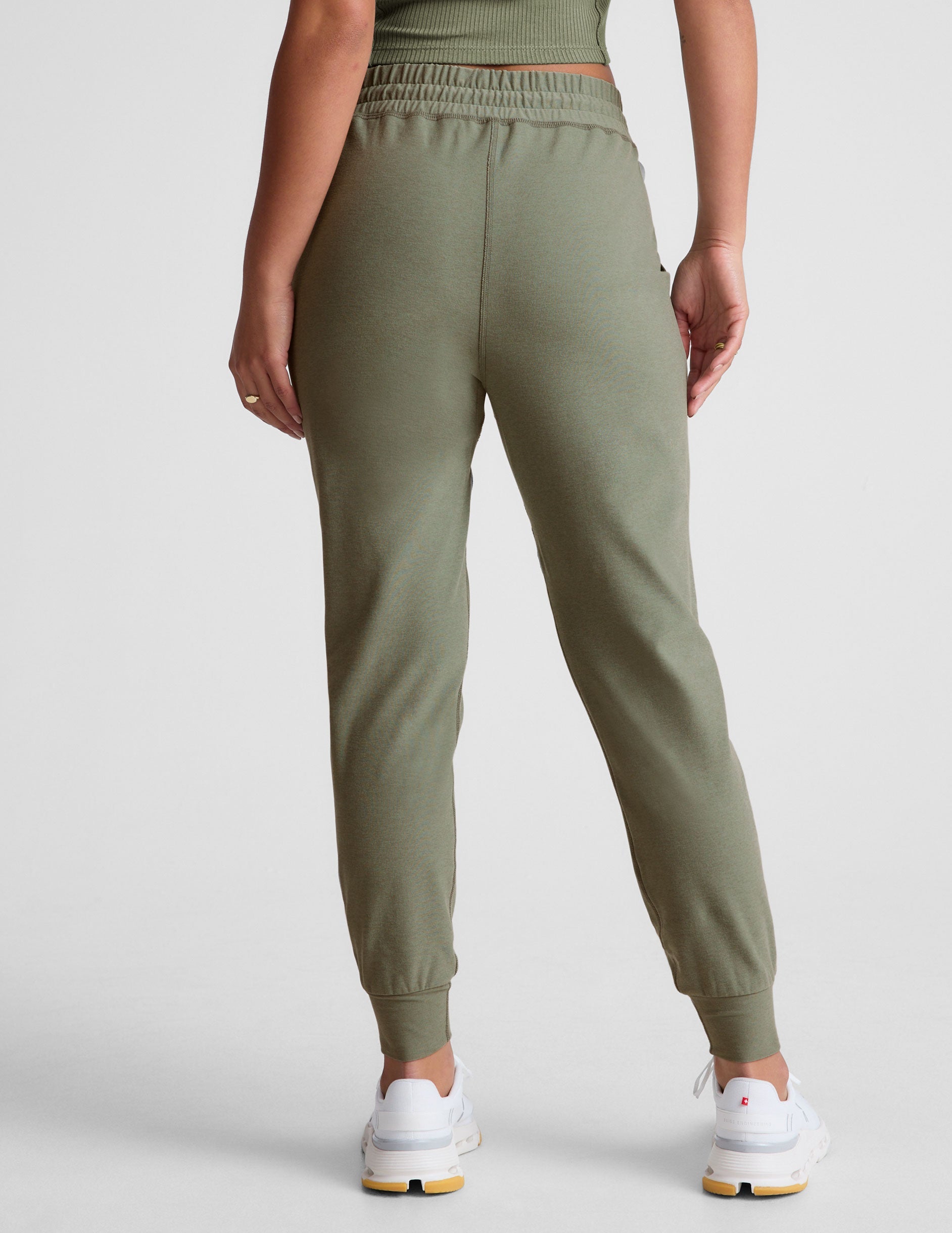 Ultra-Soft Spacedye Commuter Midi Joggers for Women: Comfort & Style