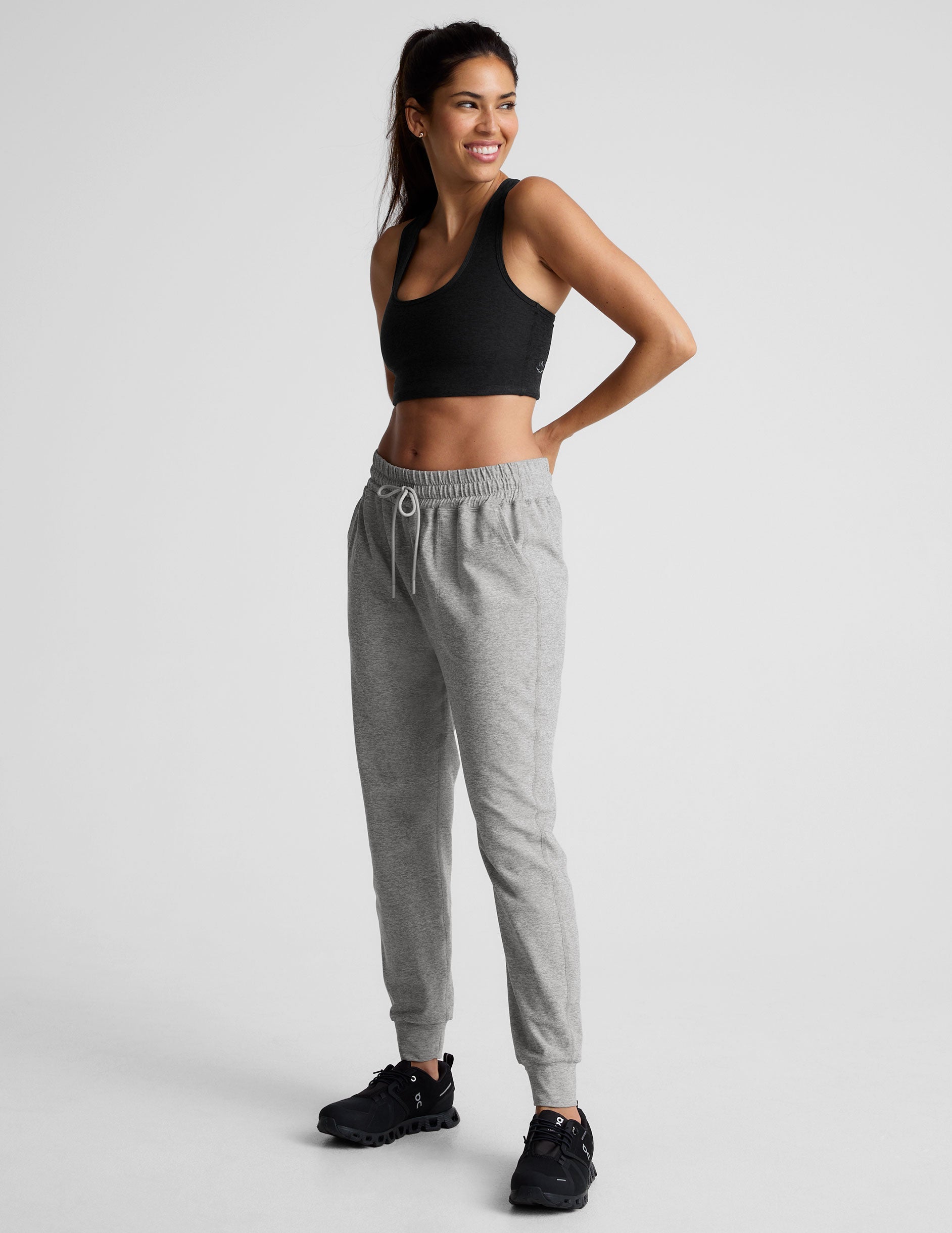 Beyond Yoga Spacedye Ultra Soft Commuter Midi Joggers: Cozy Tapered Athleisure