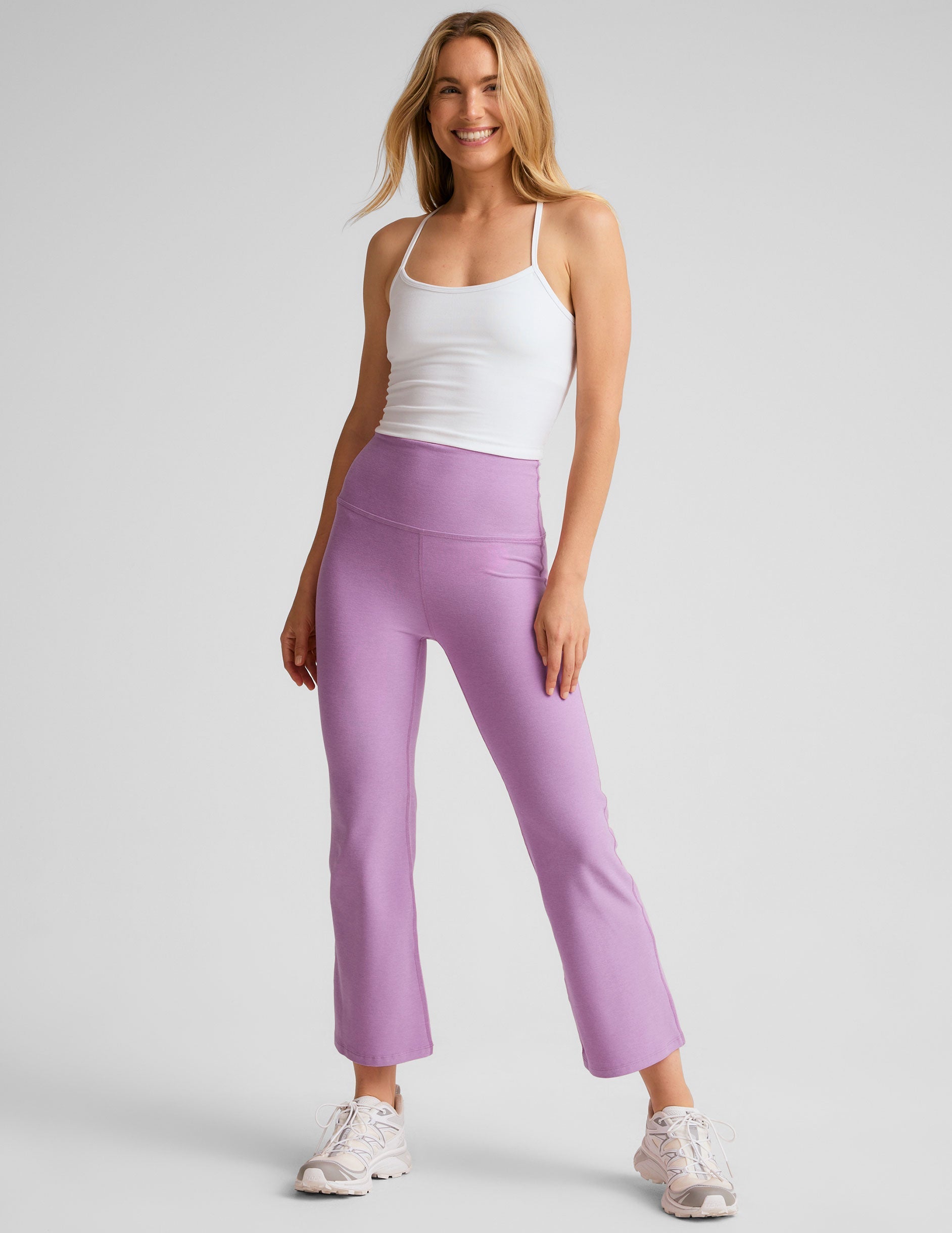 Beyond Yoga Spacedye High-Waisted Retro Cropped Flare Yoga Pants