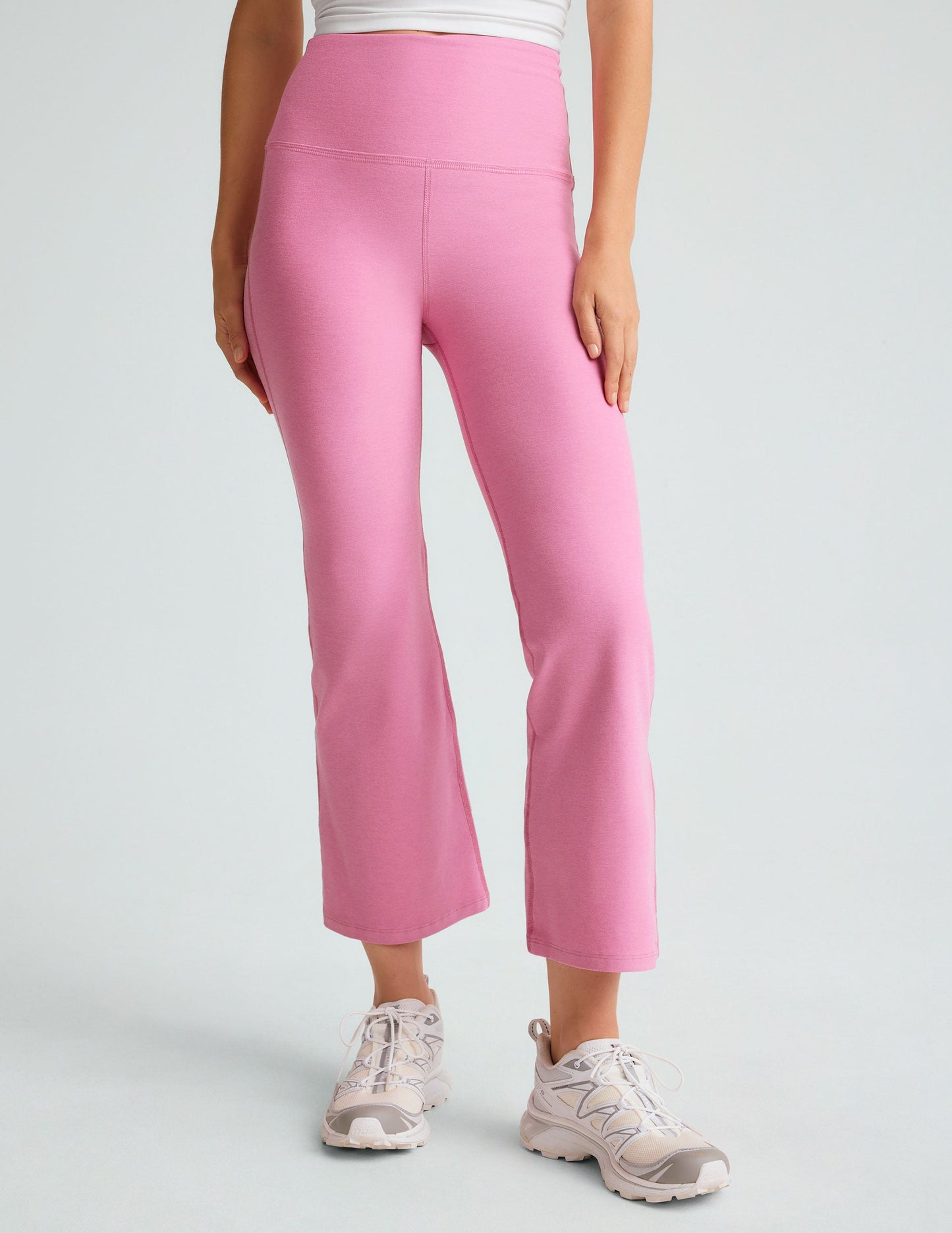 Beyond Yoga Spacedye Retro Cropped Flare Pant: High-Waisted Comfort & Style
