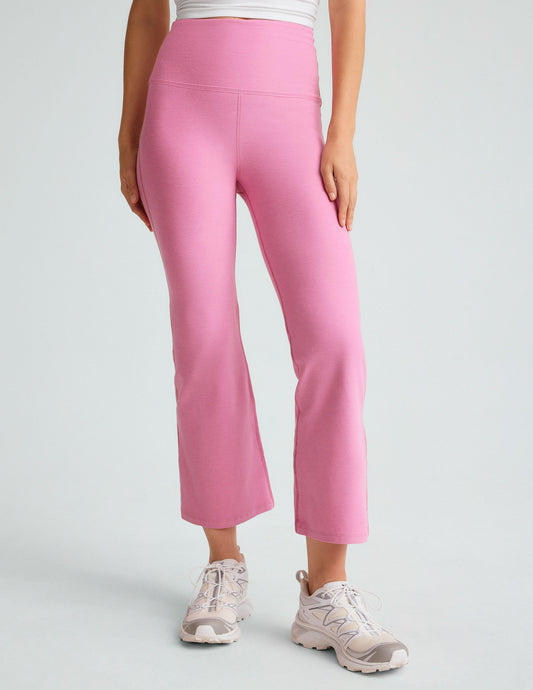 Beyond Yoga Spacedye Retro Cropped Flare Pant: High-Waisted Comfort & Style