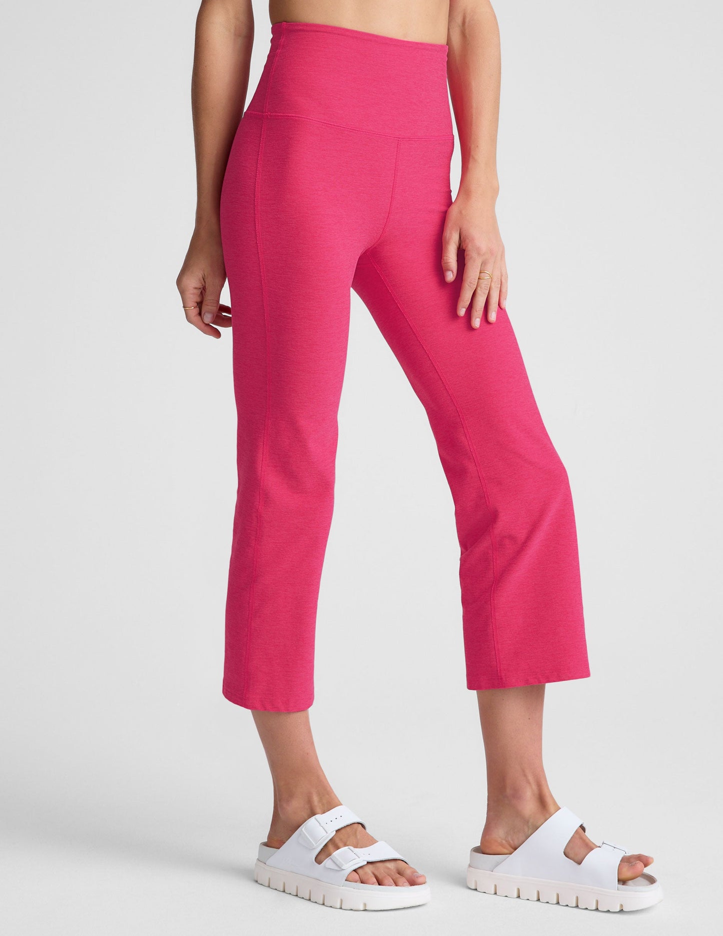 Spacedye Retro Cropped Flare Pant: High-Waisted, Comfortable, Playful Style