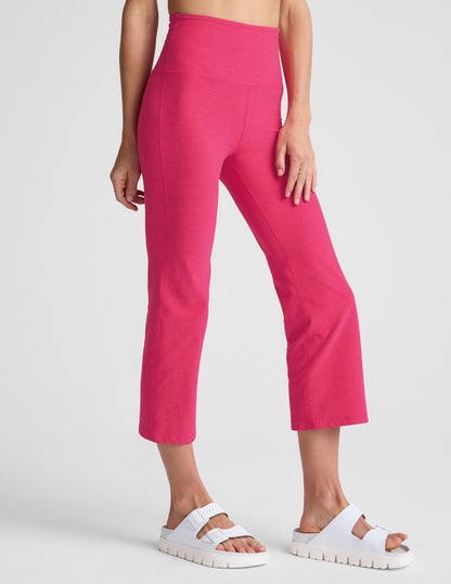 Spacedye Retro Cropped Flare Pant: High-Waisted, Comfortable, Playful Style