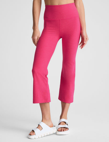 Spacedye Retro Cropped Flare Pant: High-Waisted, Comfortable, Playful Style