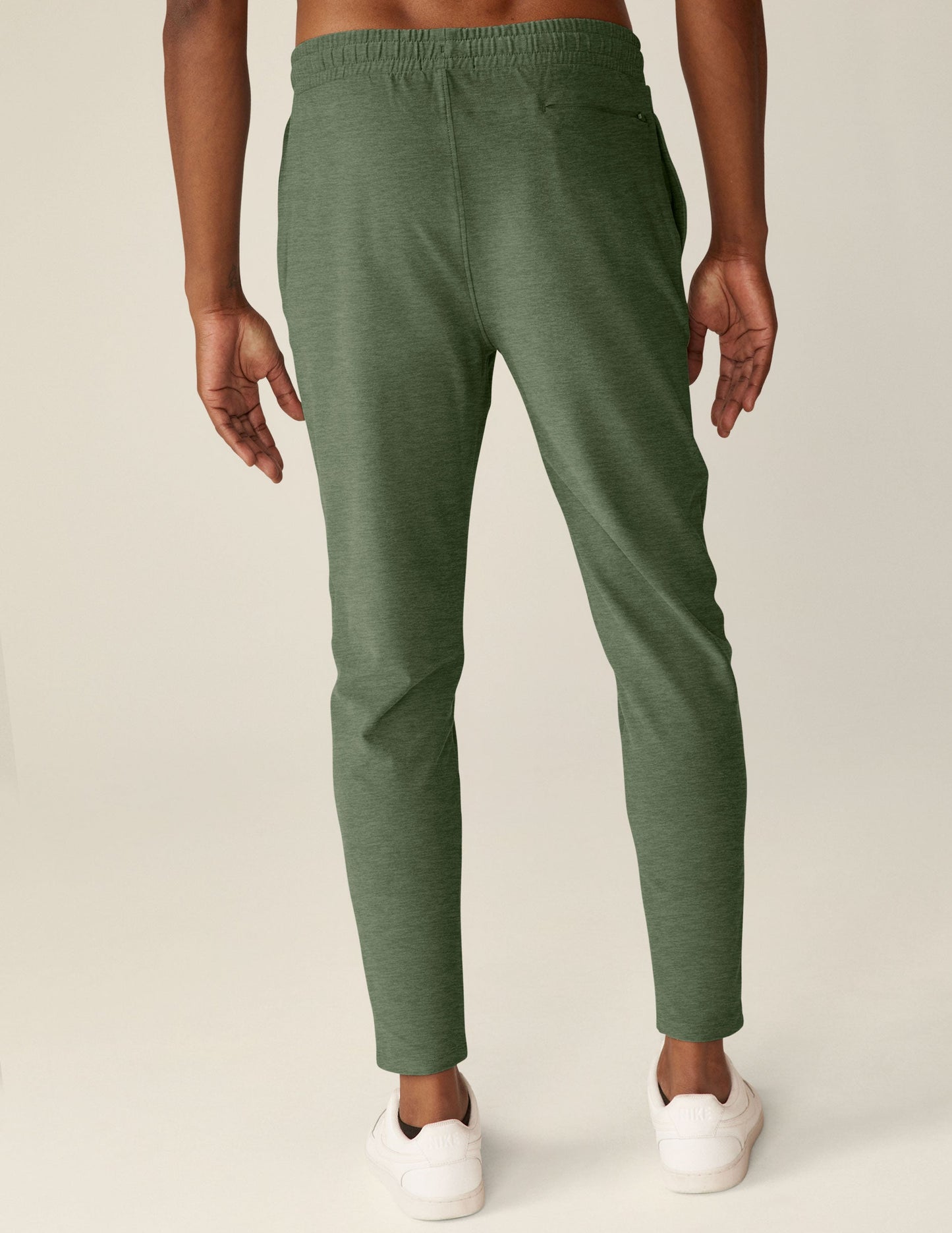 Beyond Yoga Men's Spacedye Slim Fit Athleisure Pants with Zipper Pocket