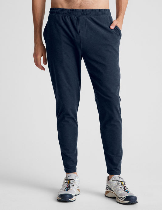 Men's Spacedye Slim Fit Athleisure Pants: Pockets, Drawcord, Comfort, Style