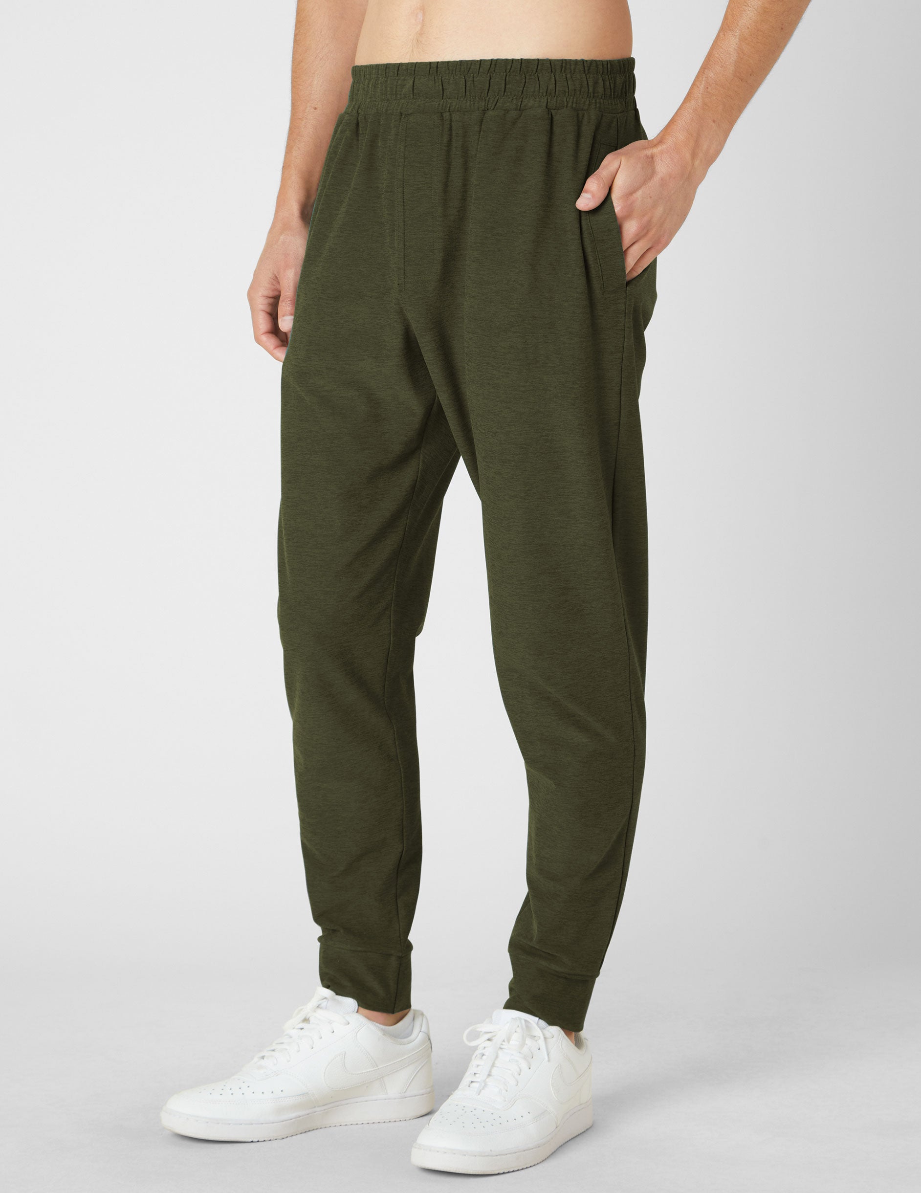 Beyond Yoga Men's Spacedye Freefit Jogger 2.0: Enhanced Comfort Athletic Lounge Pants