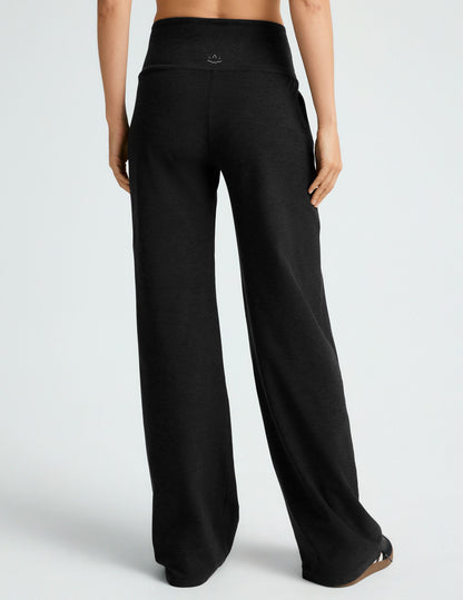 Beyond Yoga Spacedye High-Waisted Wide Leg Lounge Pants with Pockets