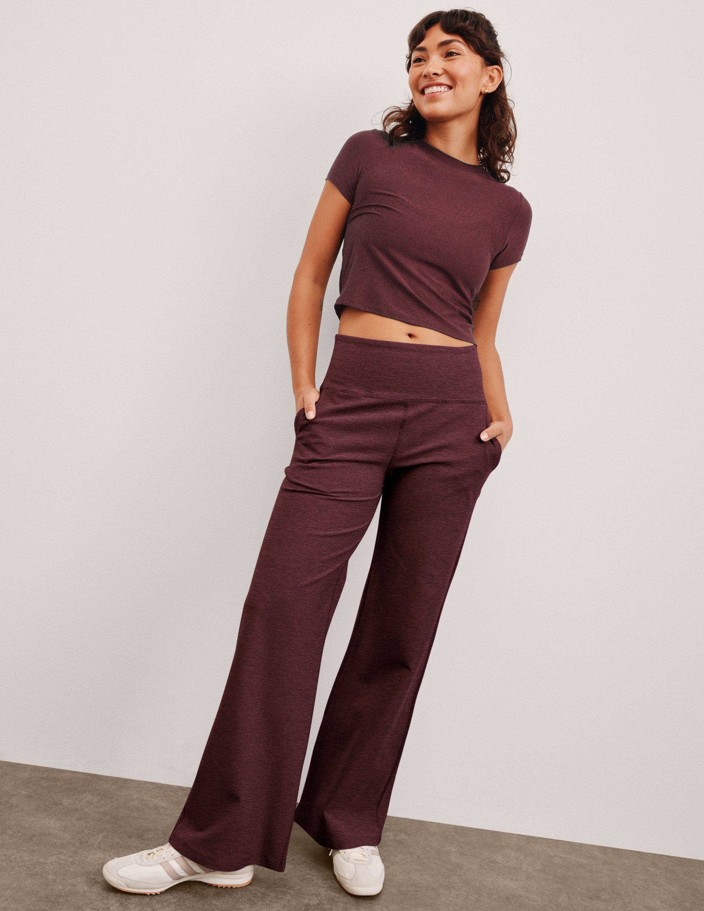 Spacedye Ultra-Soft Wide Leg Pants with Pockets for Everyday Comfort