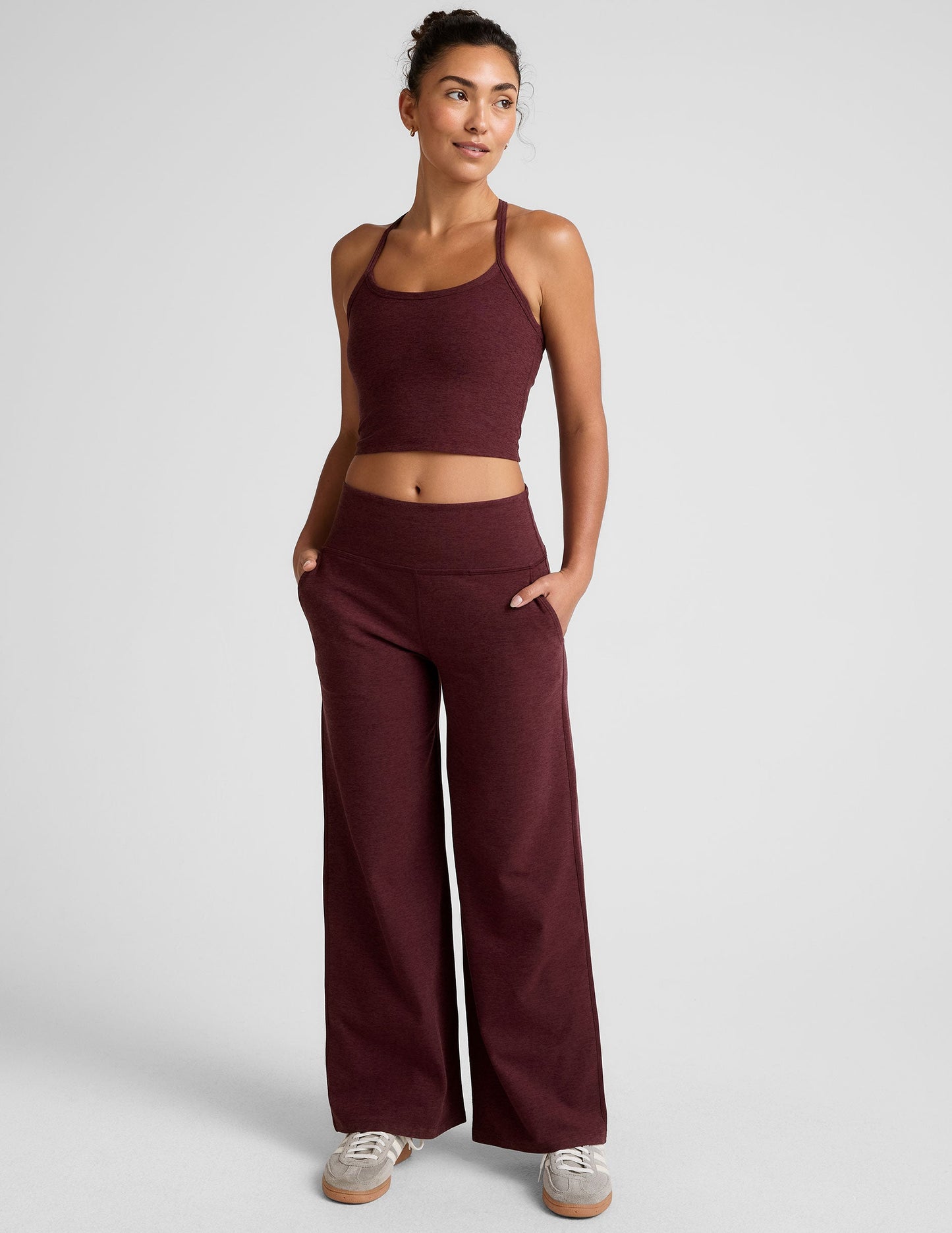 Spacedye Ultra-Soft Wide Leg Pants with Pockets for Everyday Comfort