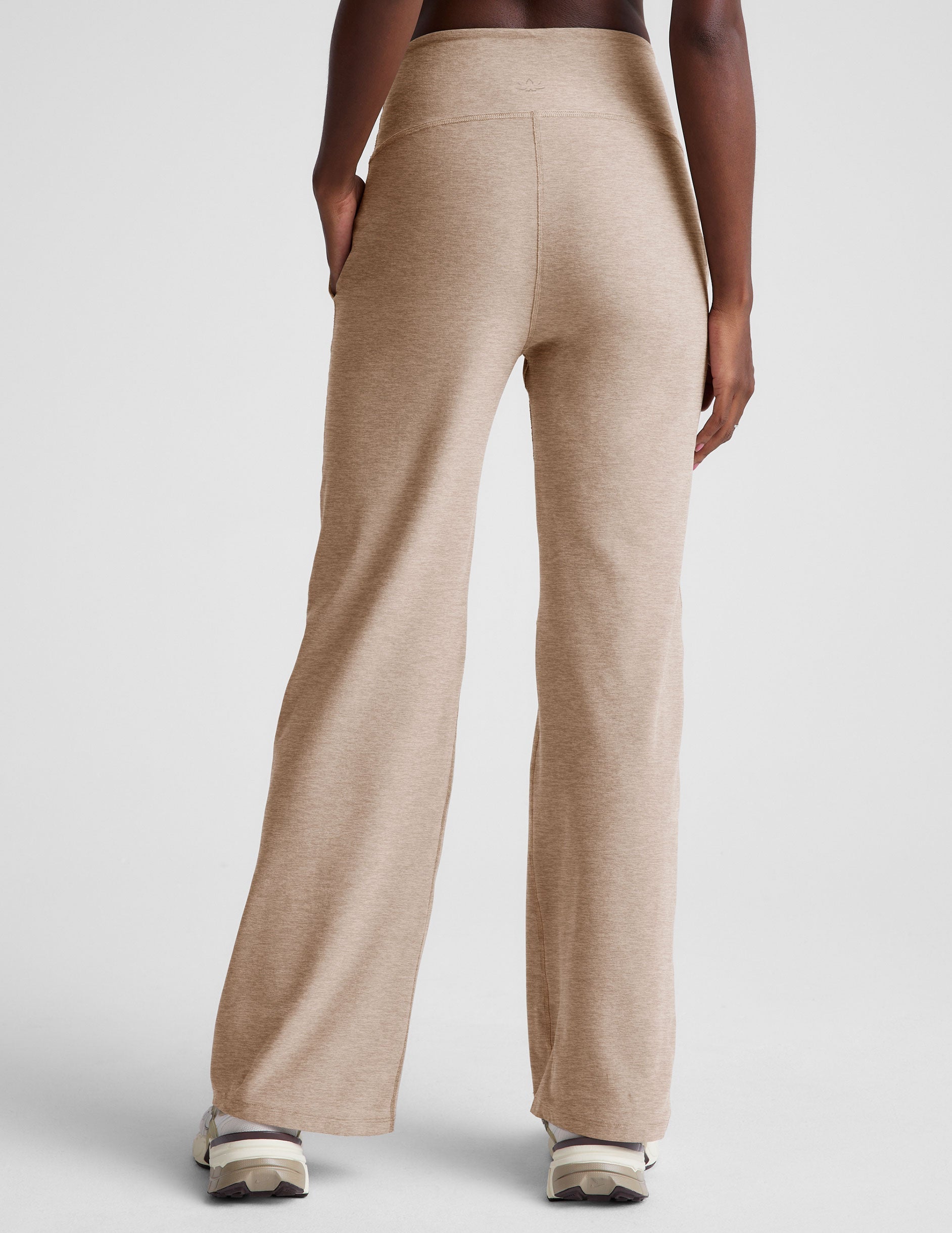Comfy Spacedye Wide Leg Pants for Women, High-Waisted Relaxed Fit