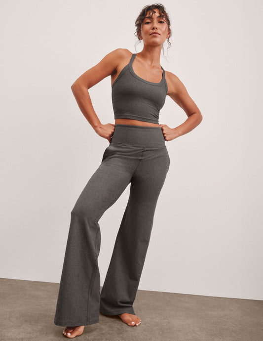 Beyond Yoga Spacedye High-Waisted Wide Leg Lounge Pants with Pockets