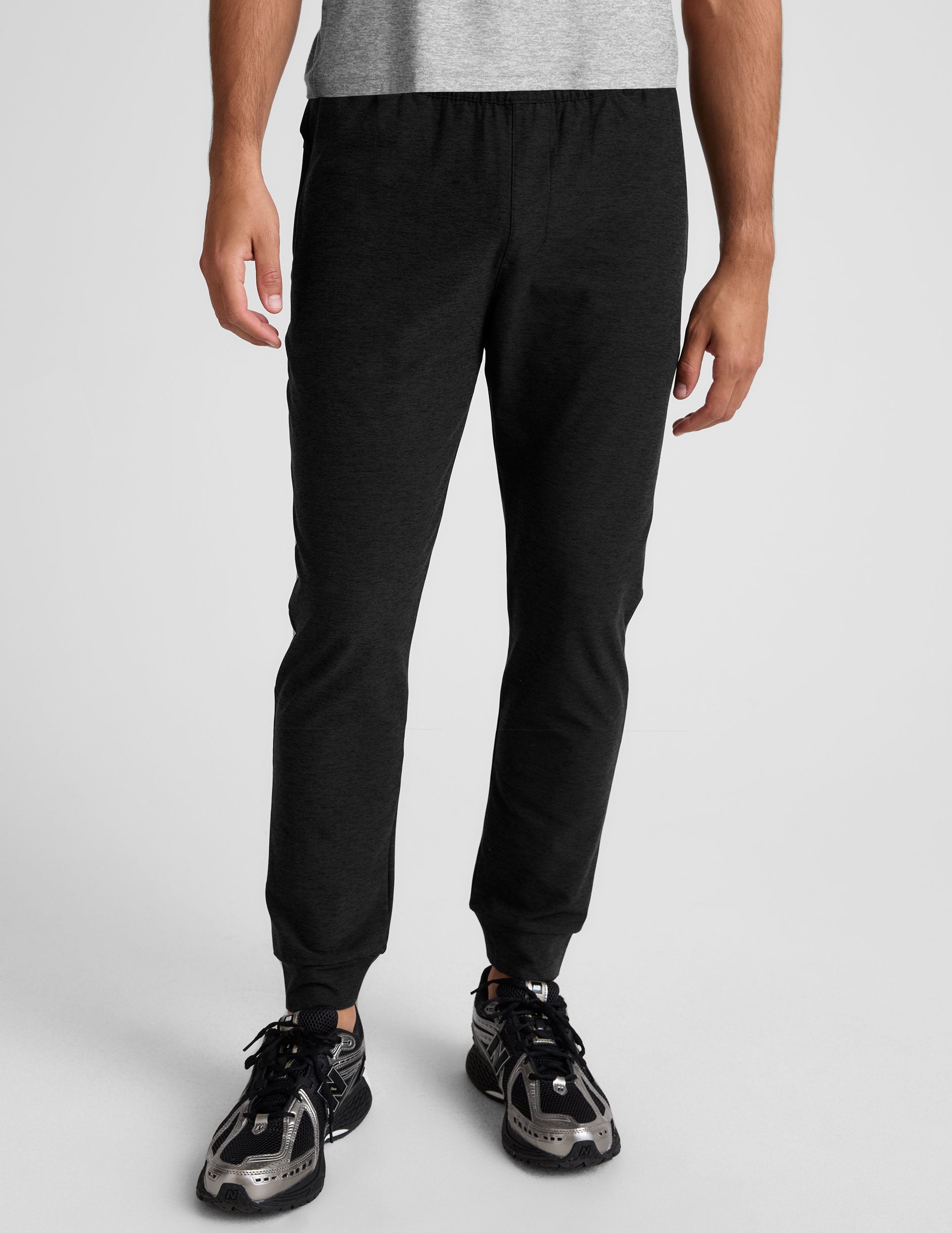 Premium Spacedye Freefit Men's Joggers: Slim-Fit, Secure Zipper Pockets, Ultimate Comfort