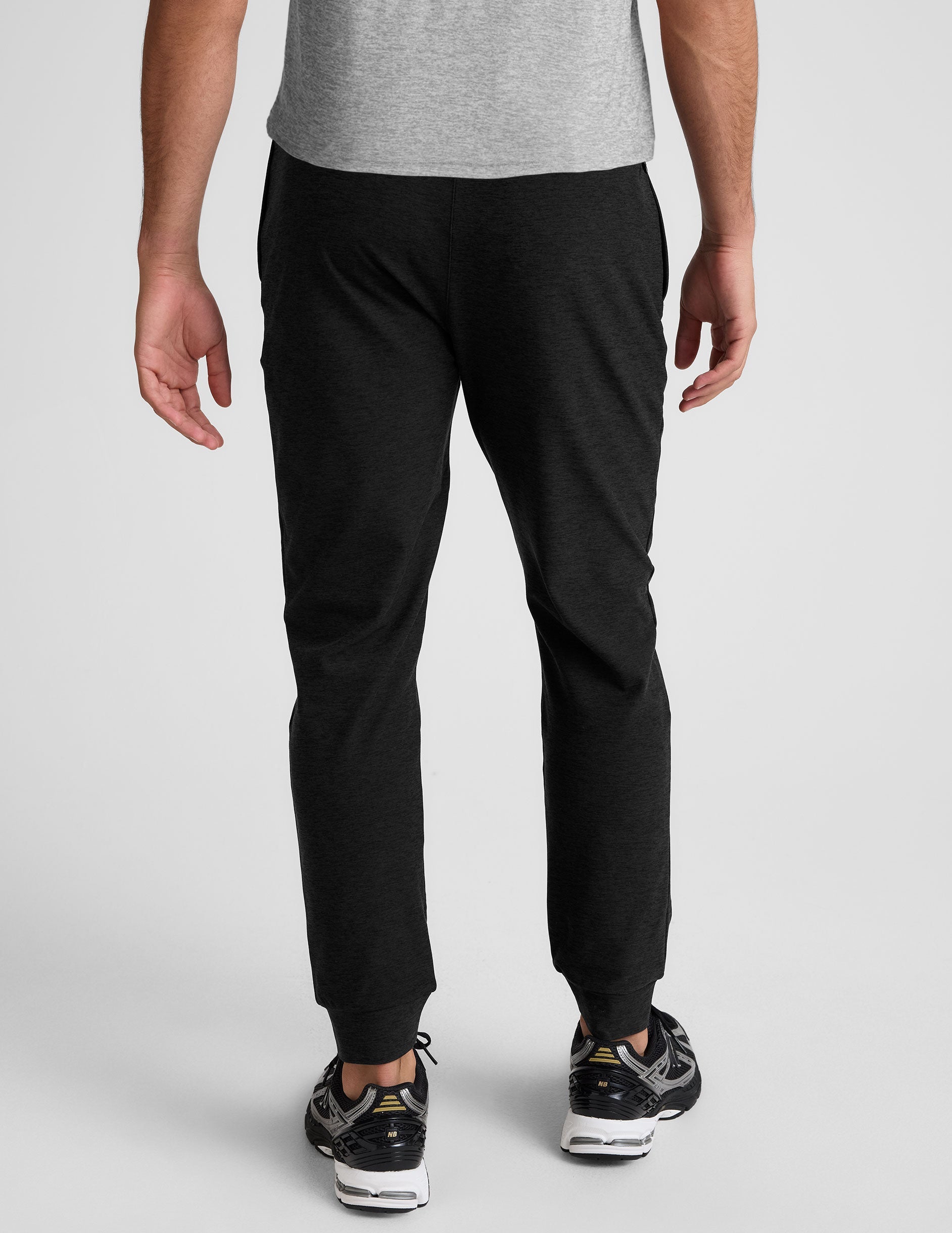 Premium Spacedye Freefit Men's Joggers: Slim-Fit, Secure Zipper Pockets, Ultimate Comfort