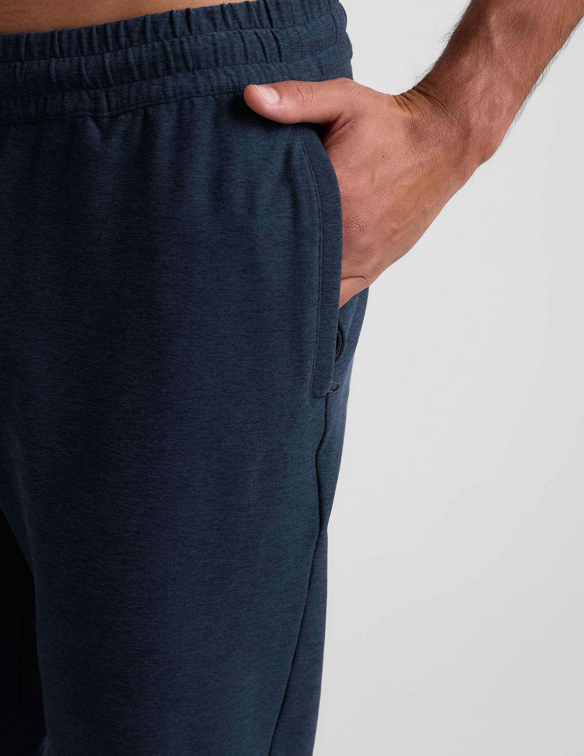 Ultra-Comfort Spacedye Freefit Men's Joggers with Zipper Pockets and Slim Fit