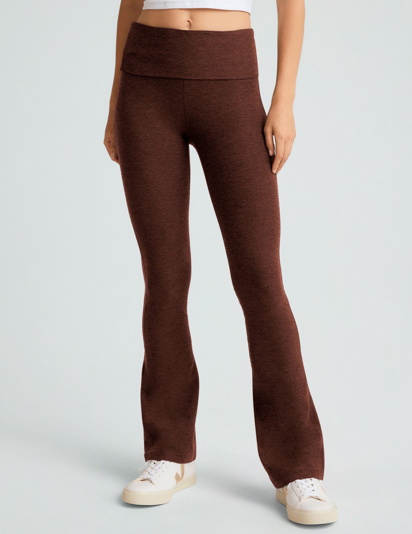 Spacedye Foldover Bootcut Pants: Ultimate Comfort, Flattering Fit for Active Lifestyles