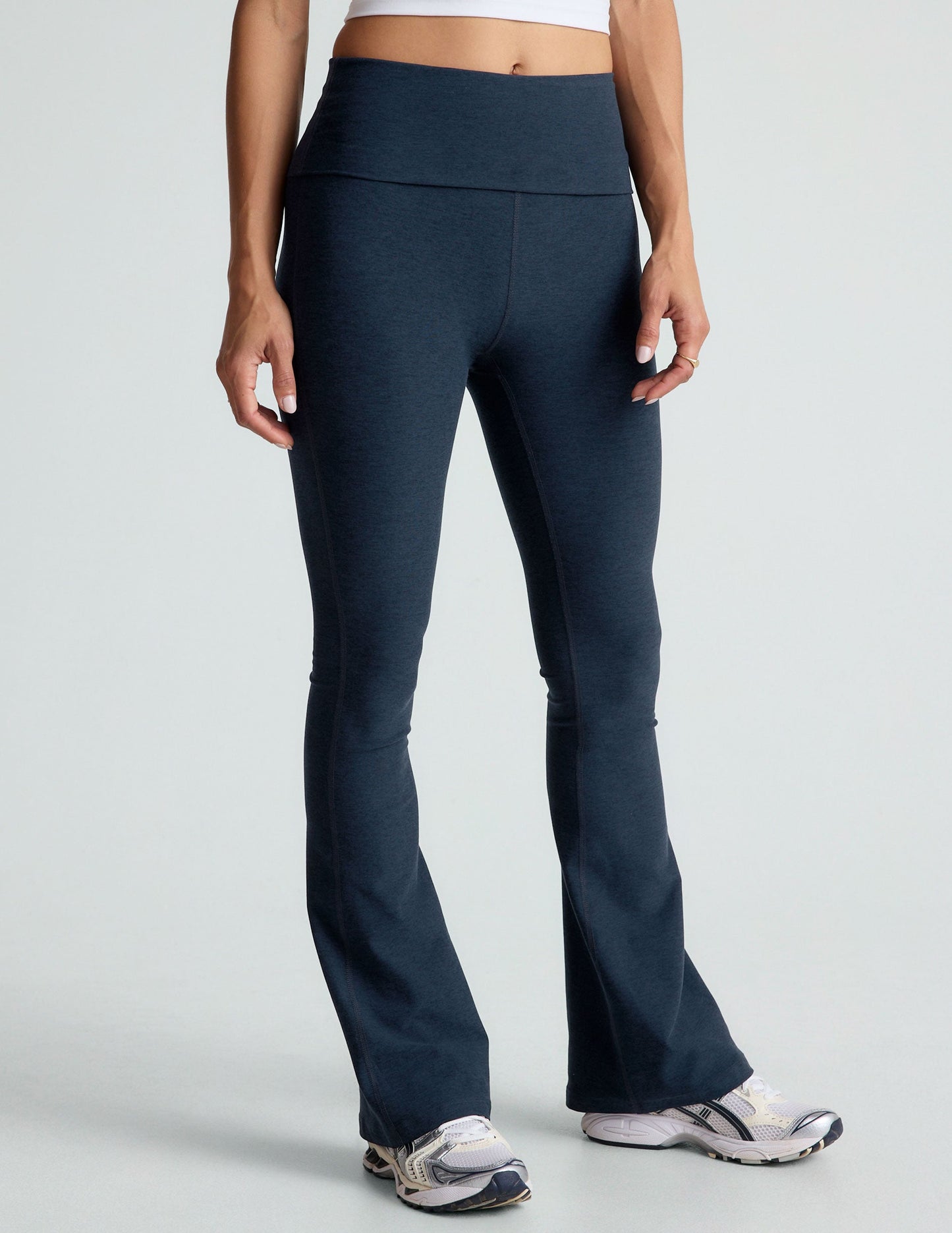 Spacedye Foldover Bootcut Pants: Comfortable, Flattering, Versatile for Yoga & Beyond