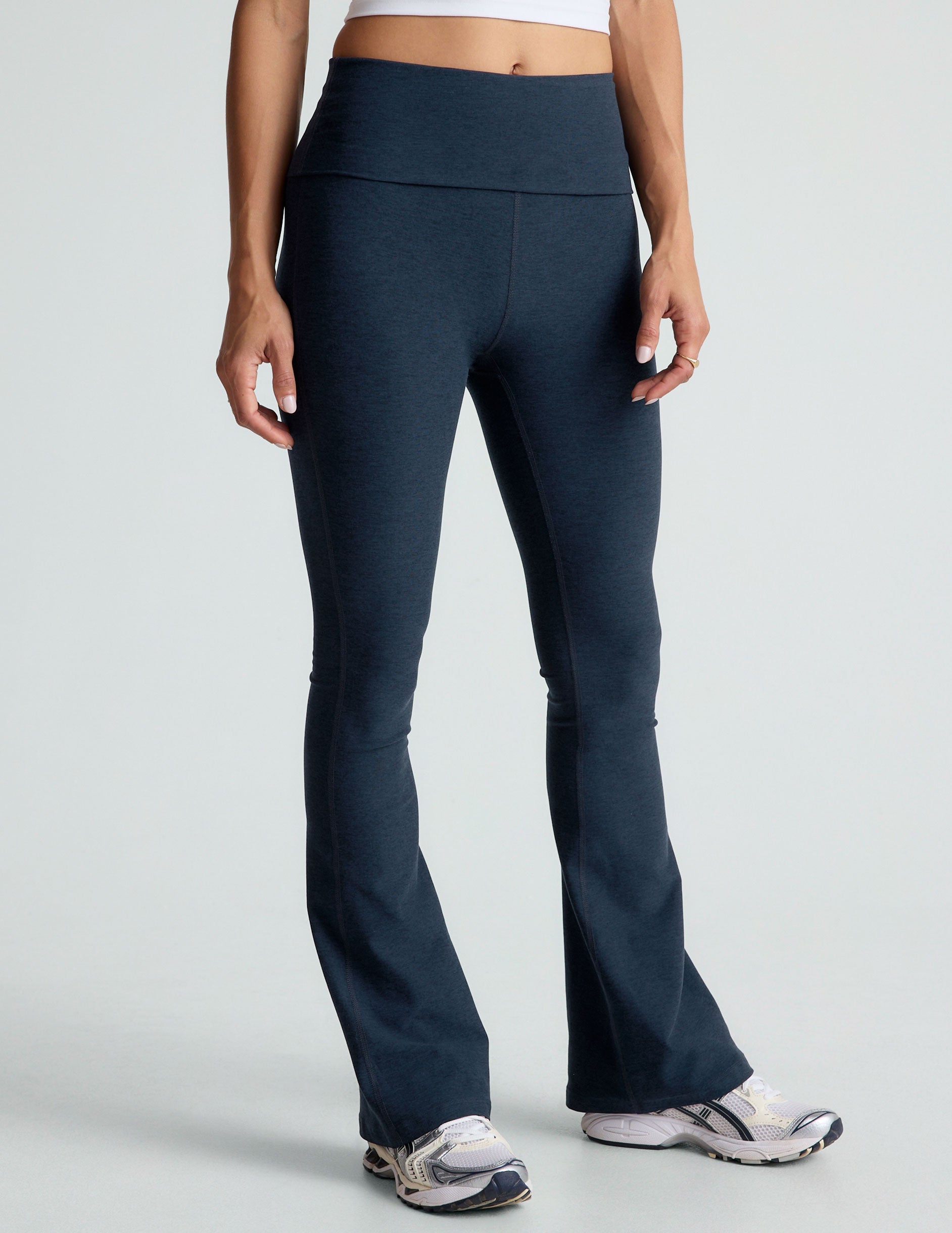 Spacedye Foldover Bootcut Pants: Comfortable, Flattering, Versatile for Yoga & Beyond