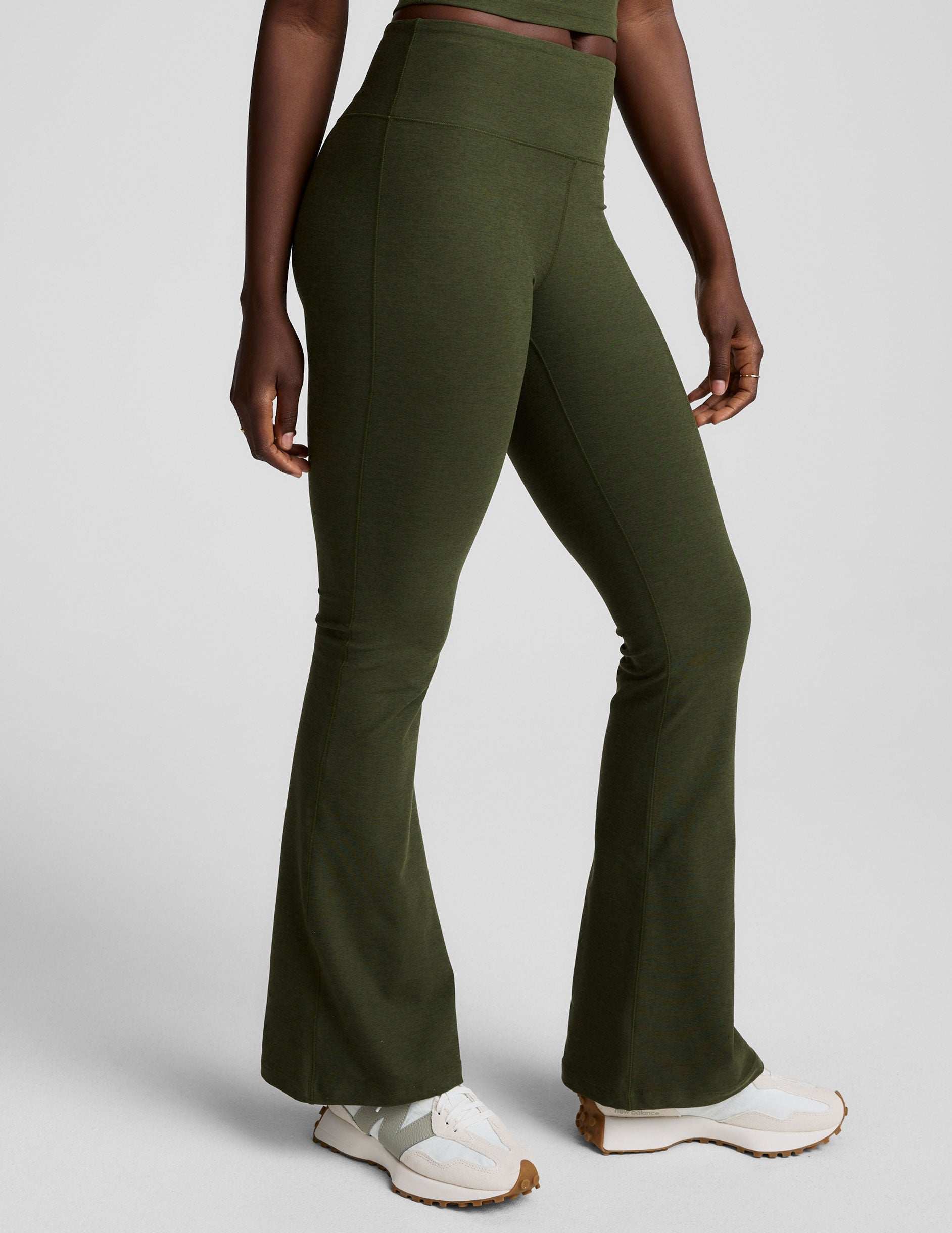 Spacedye Mid-Rise Bootcut Yoga Pants - Ultra-Soft Activewear for Women