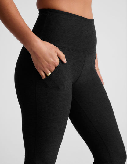 Spacedye High-Waisted Bootcut Pants with Pockets – Ultimate Comfort & Style