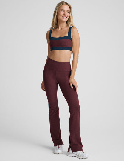 Spacedye Gemini Colorblock Side Slit Bootcut Pant for Women - Ultimate Comfort & Style