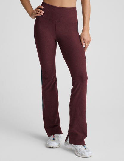 Spacedye Gemini Colorblock Side Slit Bootcut Pant for Women - Ultimate Comfort & Style