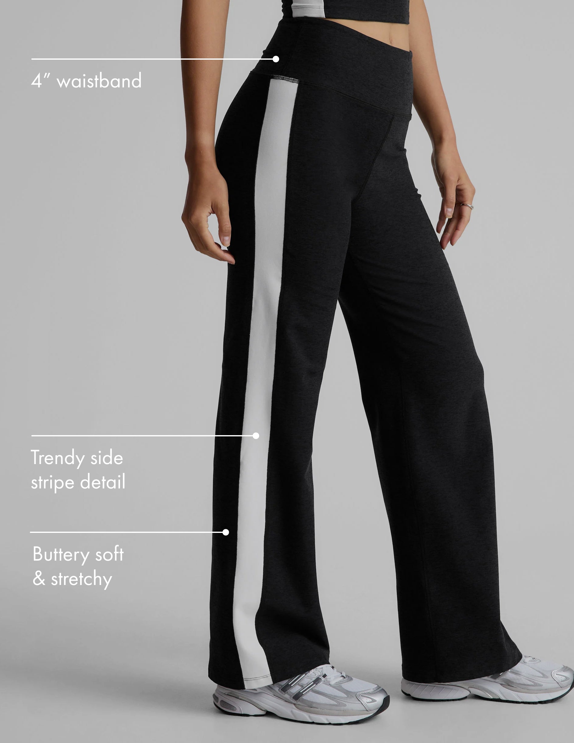 Soft Spacedye Wide Leg Pant – Retro Style, Comfortable Activewear