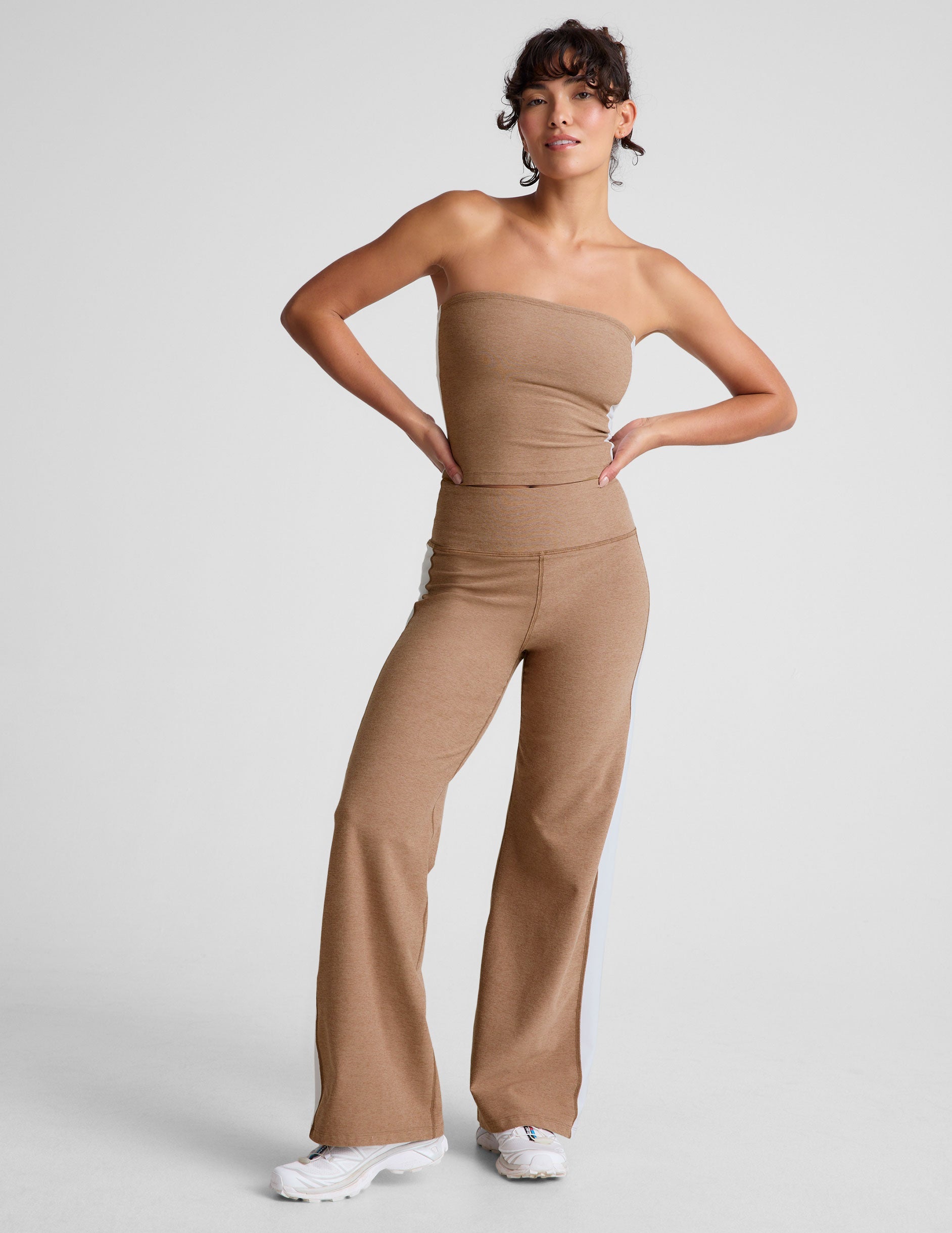 Women's Spacedye Wide Leg Lounge Pant: Ultra-Soft, Retro Tracksuit-Inspired Comfort