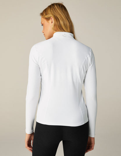 Beyond Yoga Spacedye Mock Neck Zip-Up Performance Jacket: Ultimate Comfort & Style
