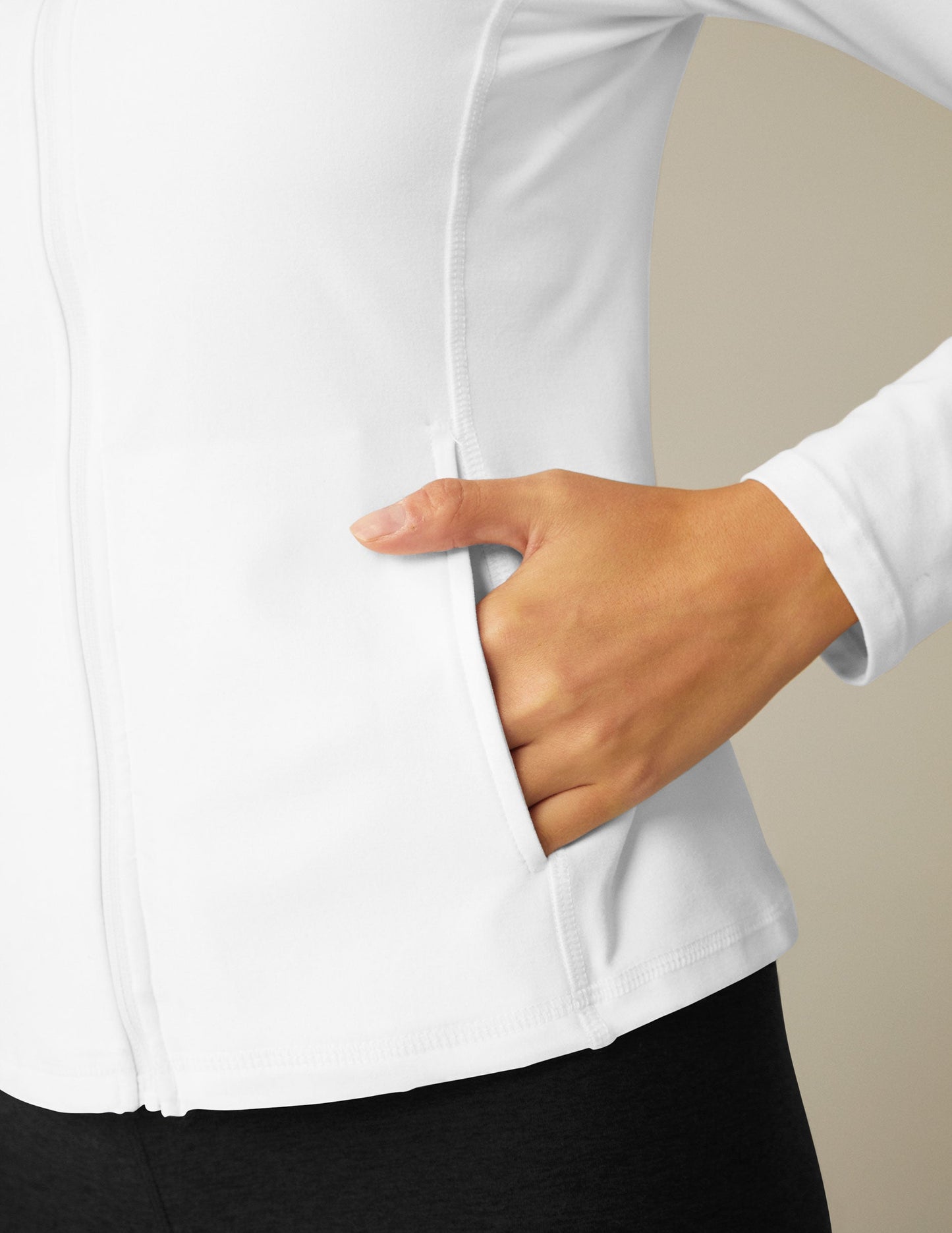 Beyond Yoga Spacedye Mock Neck Zip-Up Performance Jacket: Ultimate Comfort & Style