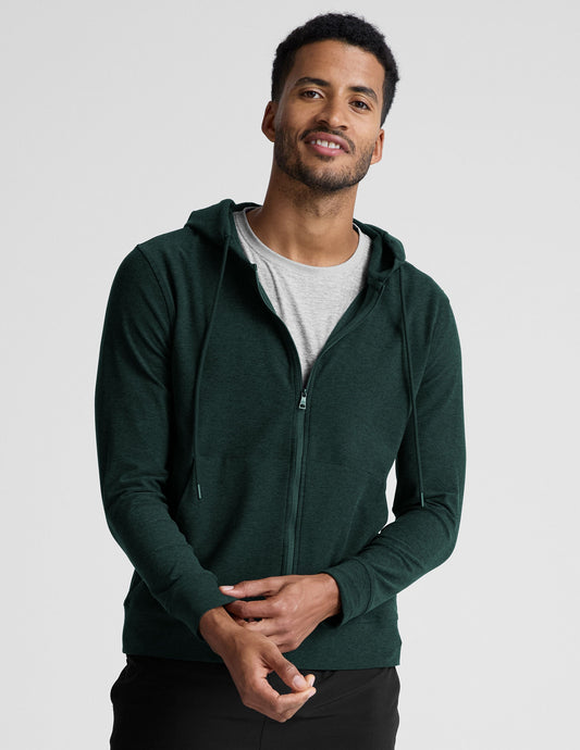 Freefit Men's Spacedye Zip Hoodie – Performance Comfort for Active Lifestyles