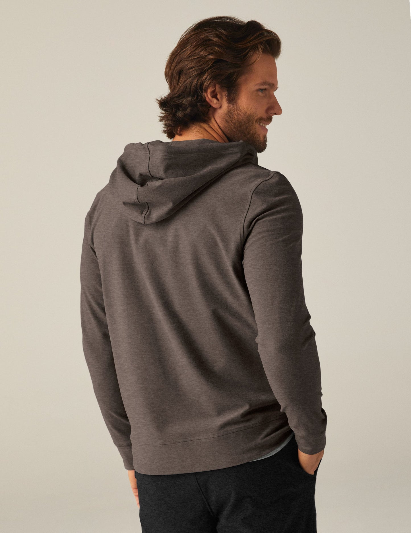 Men's Freefit Full-Zip Hoodie: Comfortable Spacedye Performance Jacket with Pockets