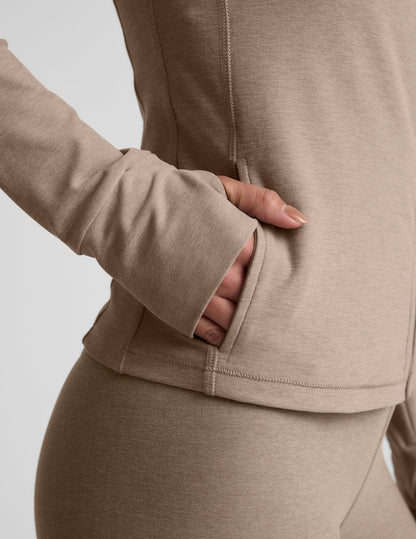 Spacedye High Energy Active Hoodie - Breathable Mesh, Thumbholes, Slim Fit