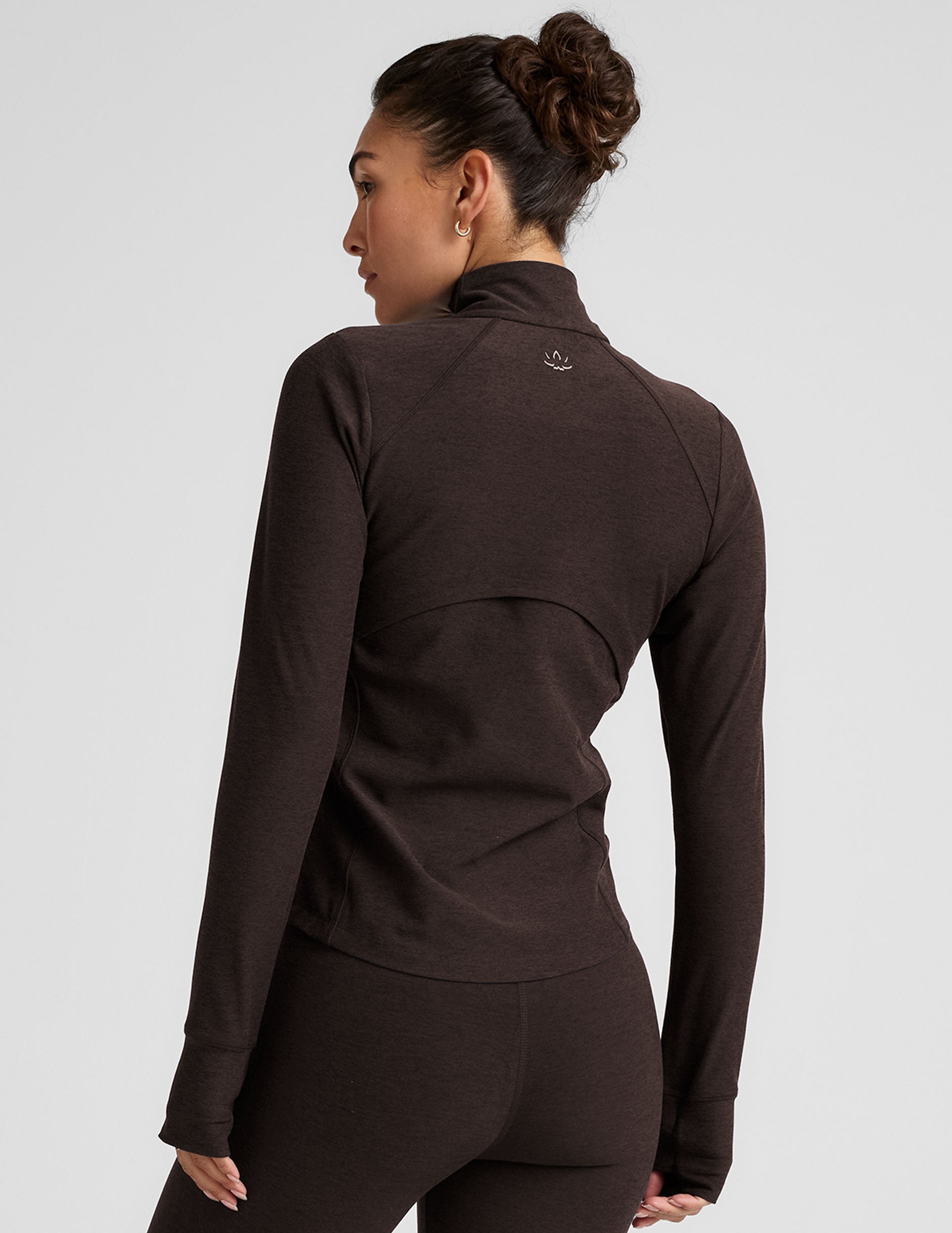Women's Spacedye Trails Active Jacket: Moisture-Wicking, Full-Zip, Pockets, Thumbholes