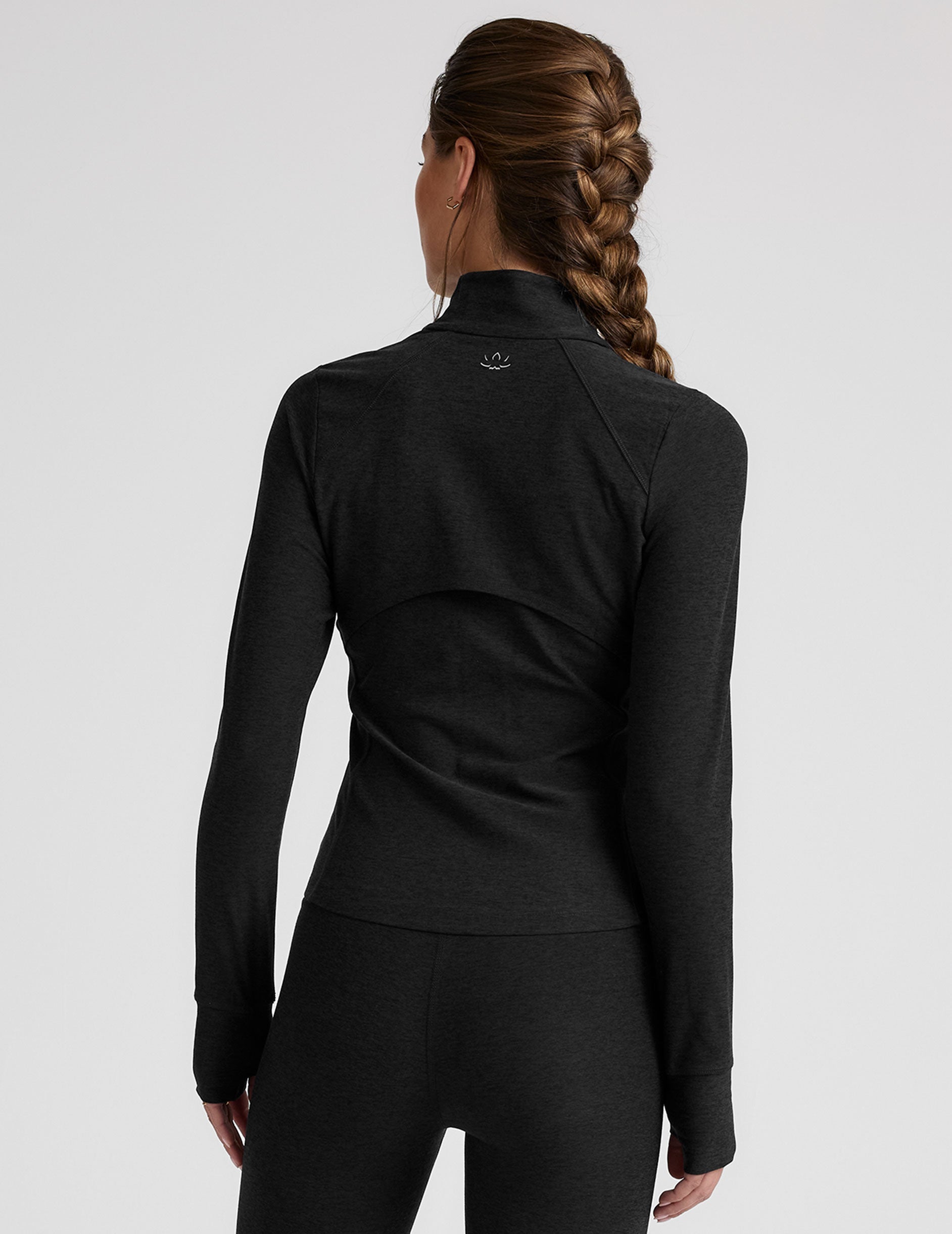 Spacedye Active Performance Full-Zip Jacket with Pockets & Thumbholes for Women