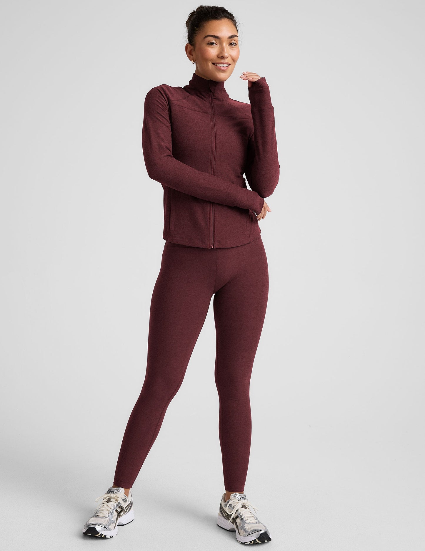 Women's Spacedye Active Jacket: Moisture-Wicking Zip-Up for Hiking & Trails