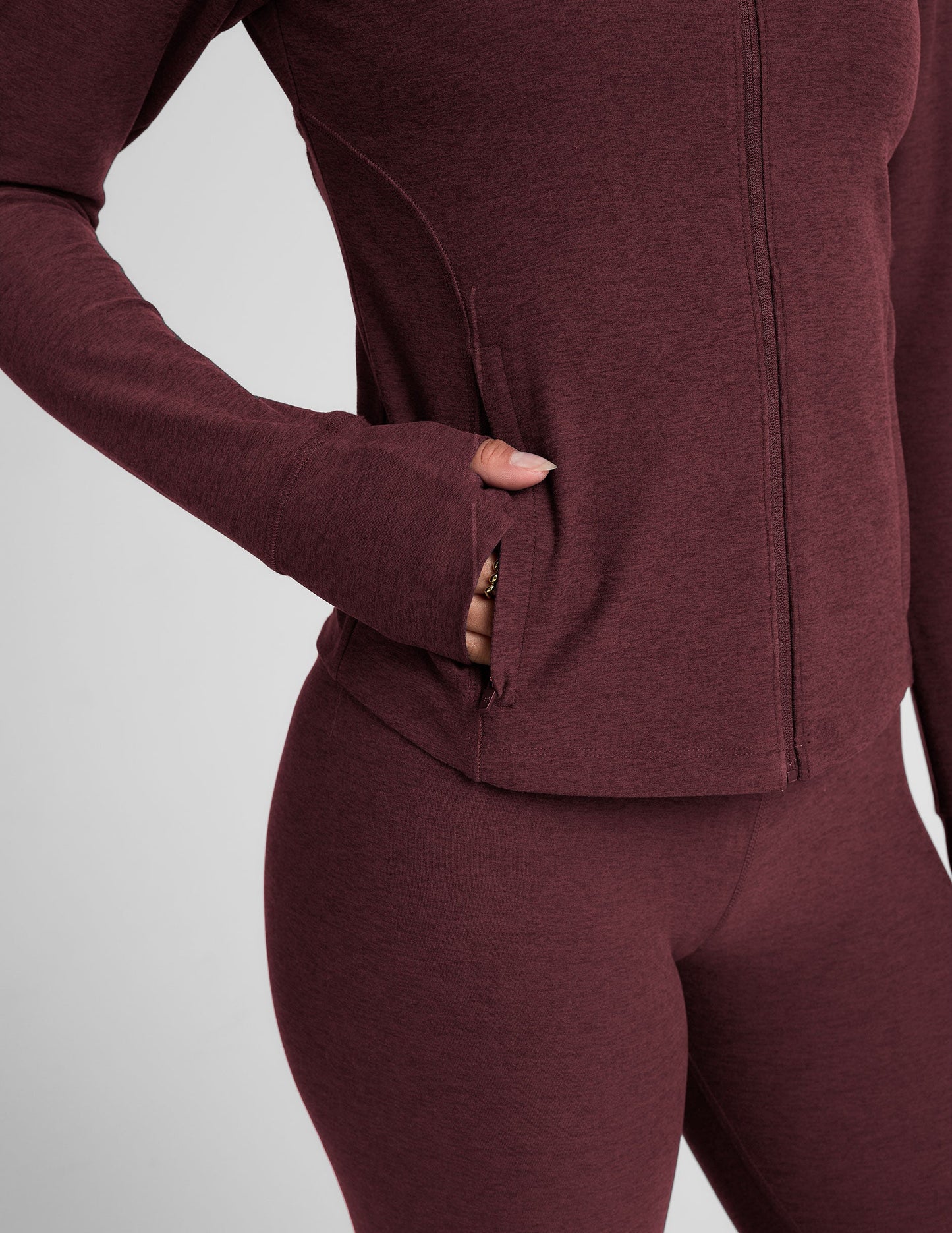 Women's Spacedye Active Jacket: Moisture-Wicking Zip-Up for Hiking & Trails