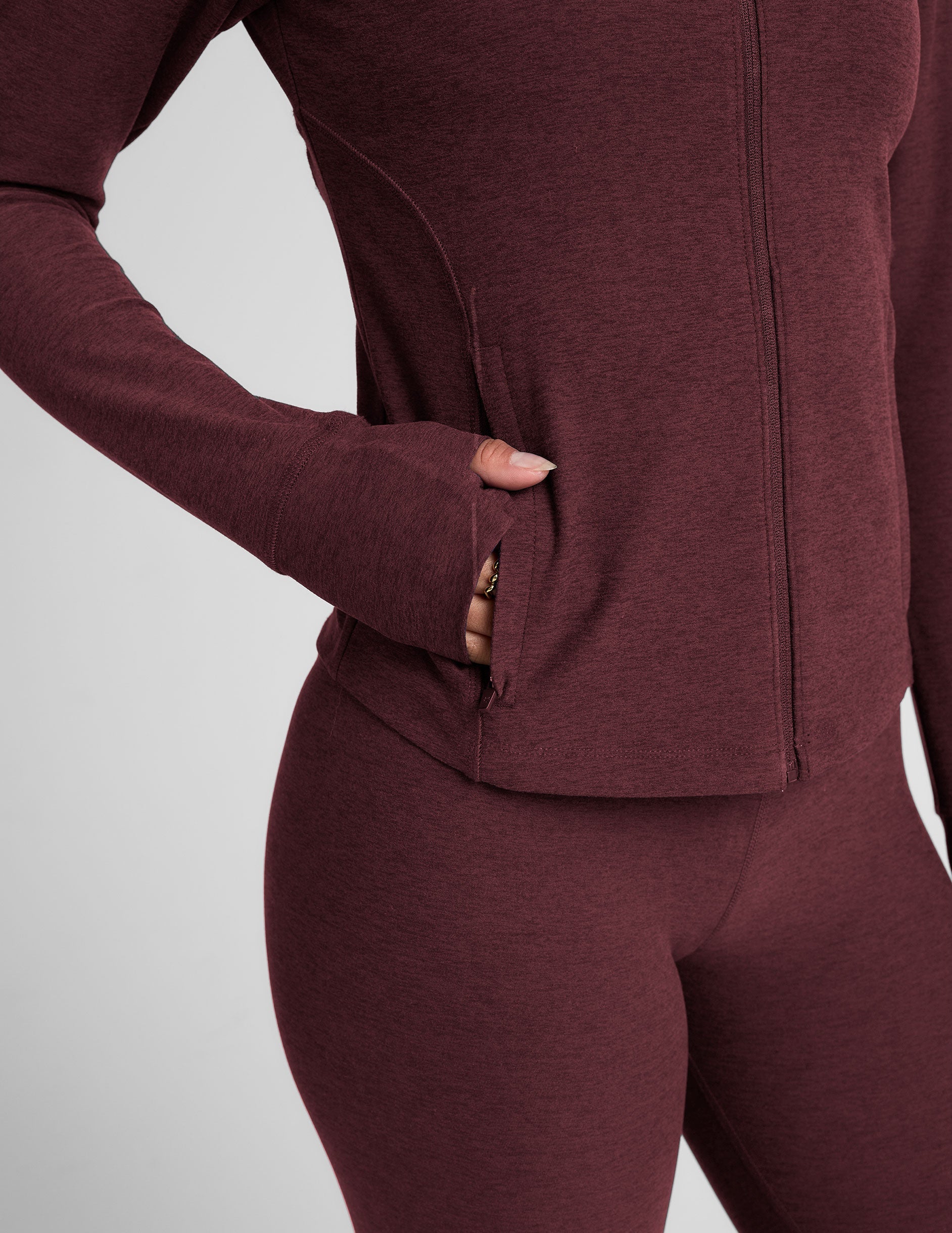Women's Spacedye Active Jacket: Moisture-Wicking Zip-Up for Hiking & Trails