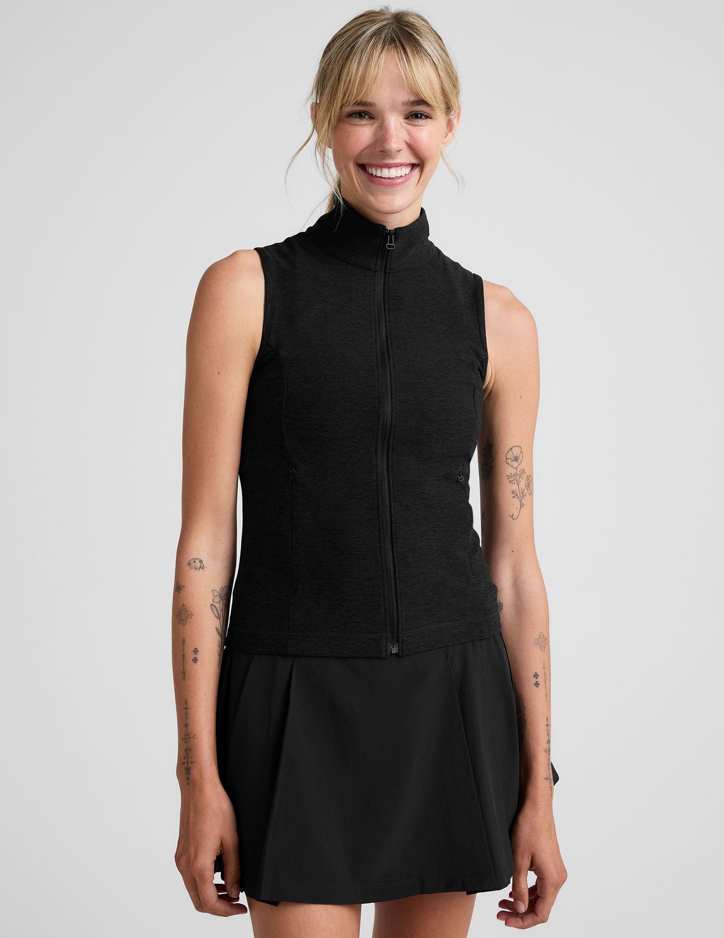 Beyond Yoga Venice Women's Performance Full-Zip Vest with Mesh Back Pockets