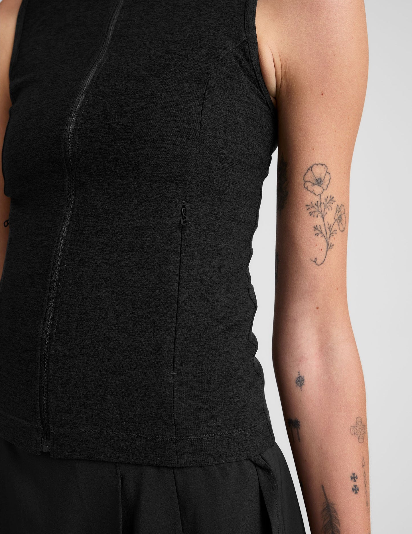 Beyond Yoga Venice Women's Performance Full-Zip Vest with Mesh Back Pockets