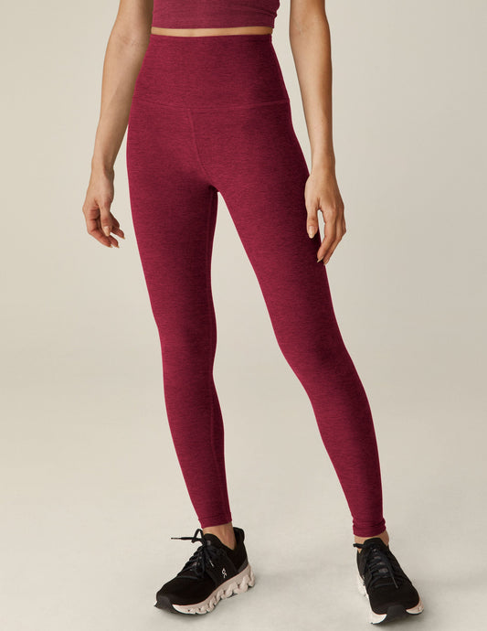 Vitalize Spacedye High-Waisted Full Length Leggings for Yoga & Comfort