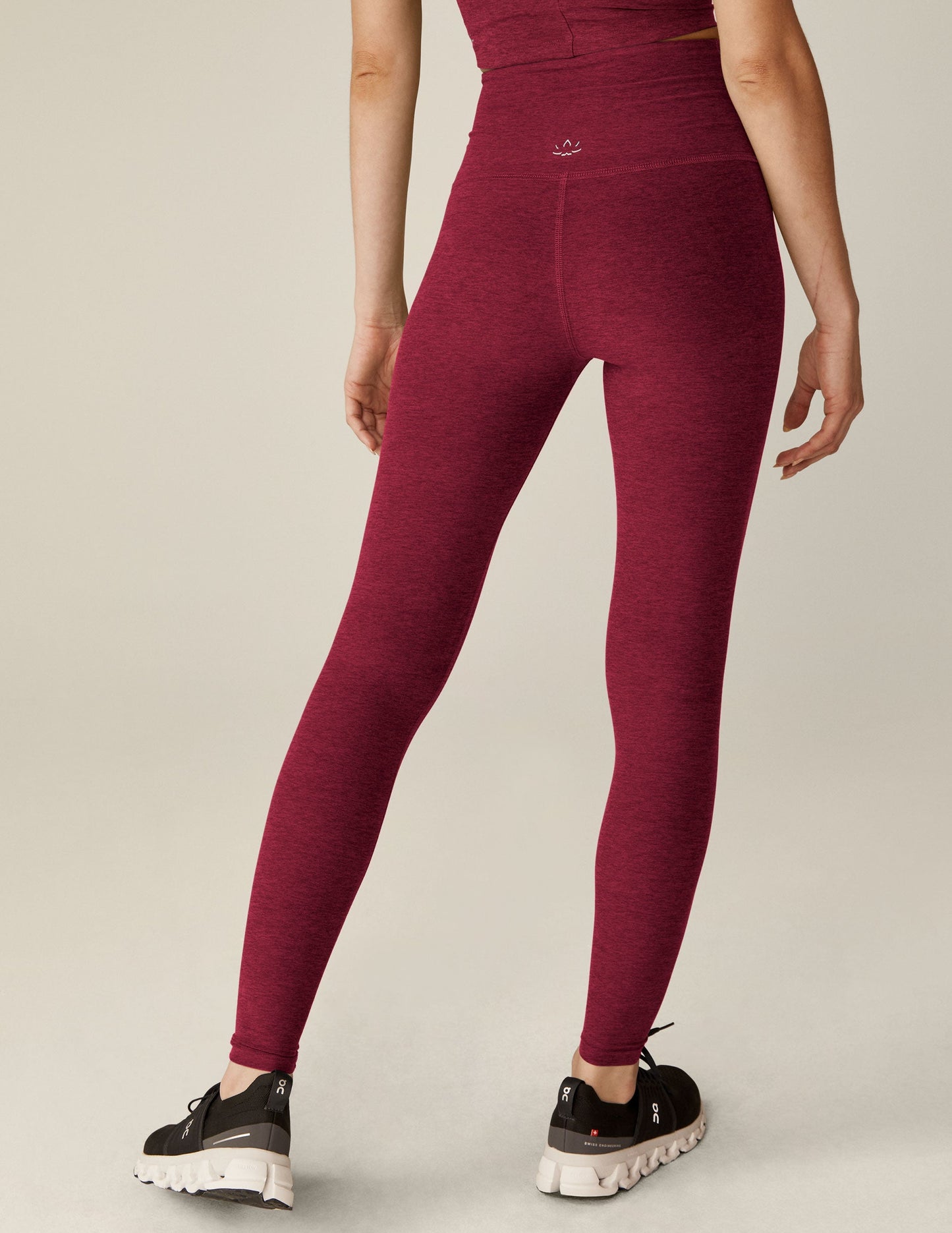 Vitalize Spacedye High-Waisted Full Length Leggings for Yoga & Comfort