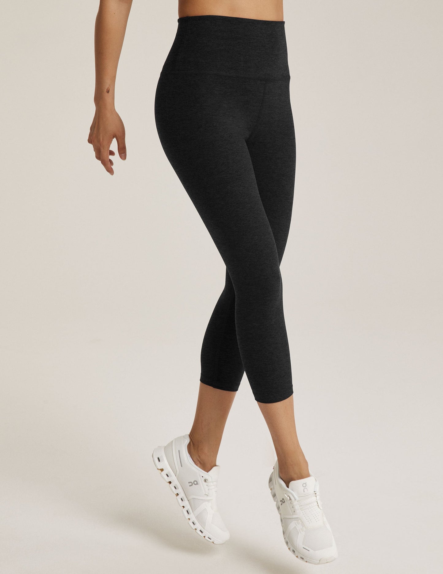 Buttery Soft Spacedye High-Waisted Capri Leggings: Ultimate Yoga & Active Comfort