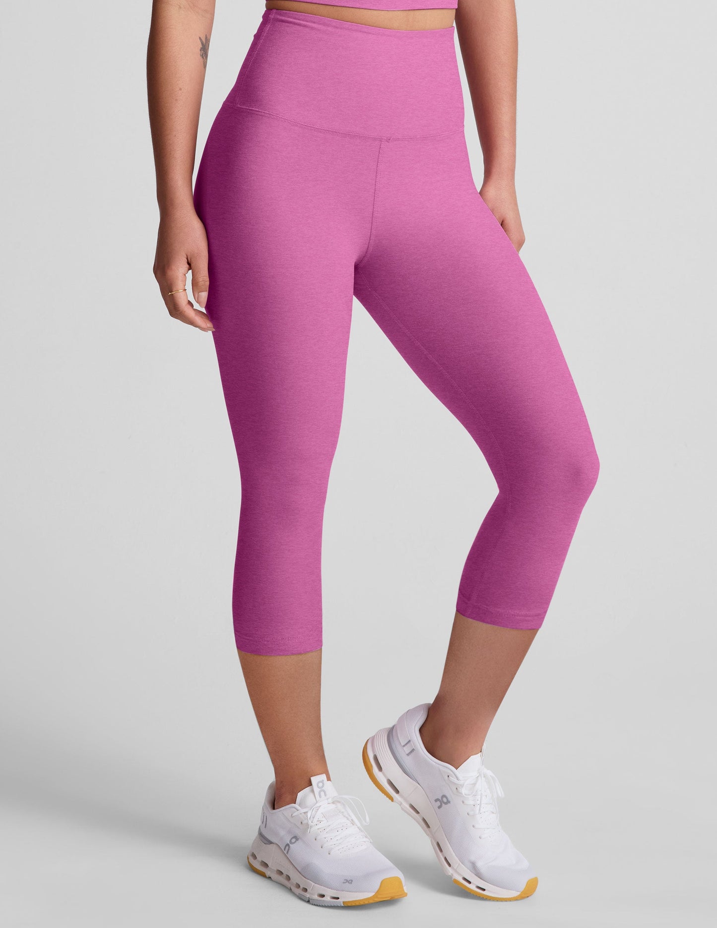 Beyond Yoga Spacedye High-Waisted Capri Leggings: Soft, Supportive, Stylish Fit