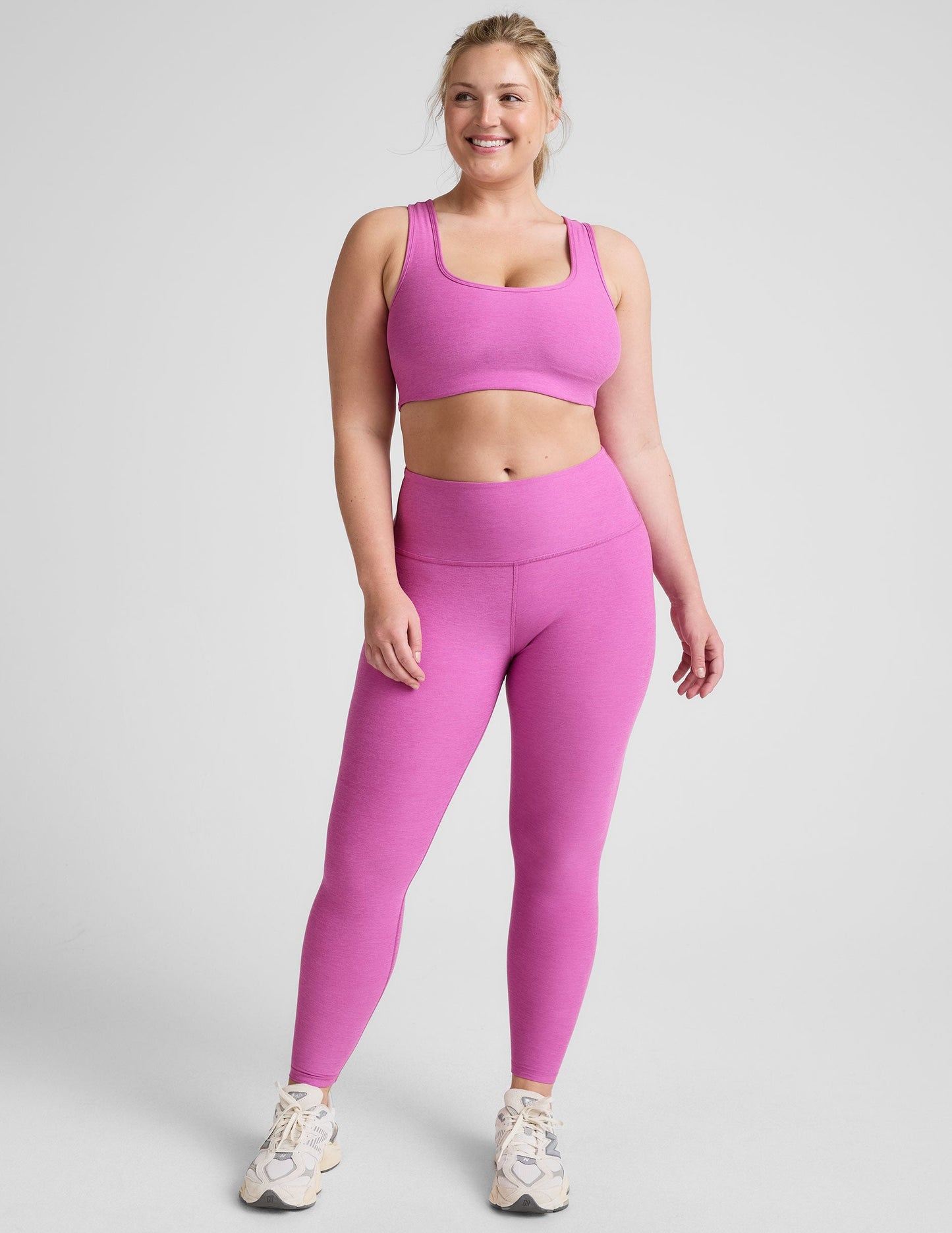 Ultra-Soft Spacedye High-Waisted Midi Legging: Supreme Comfort, Flattering Fit