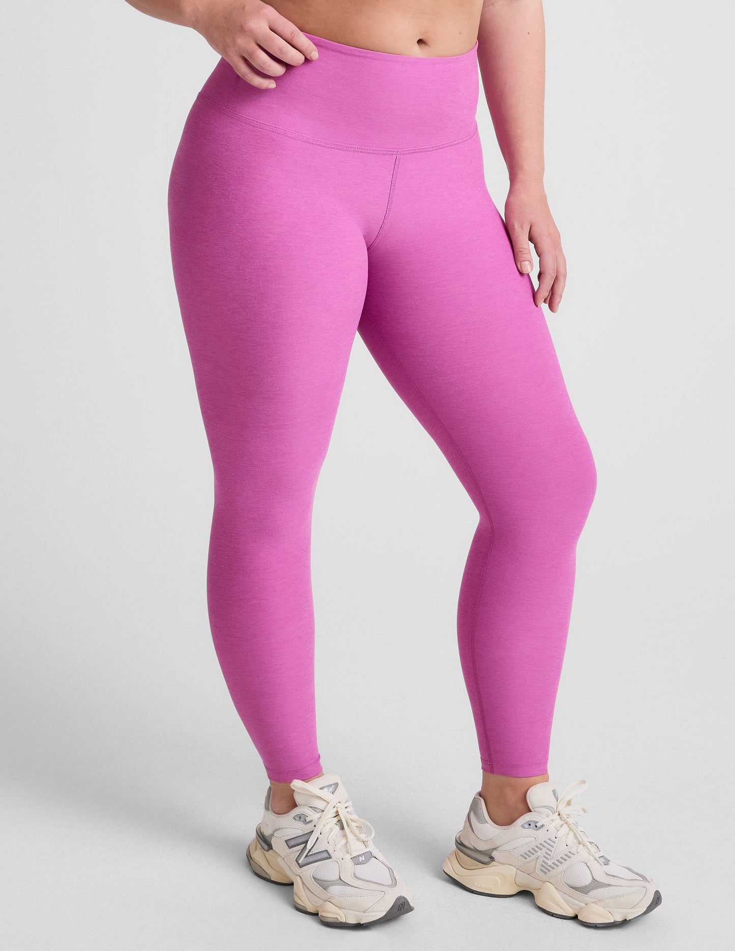 Ultra-Soft Spacedye High-Waisted Midi Legging: Supreme Comfort, Flattering Fit