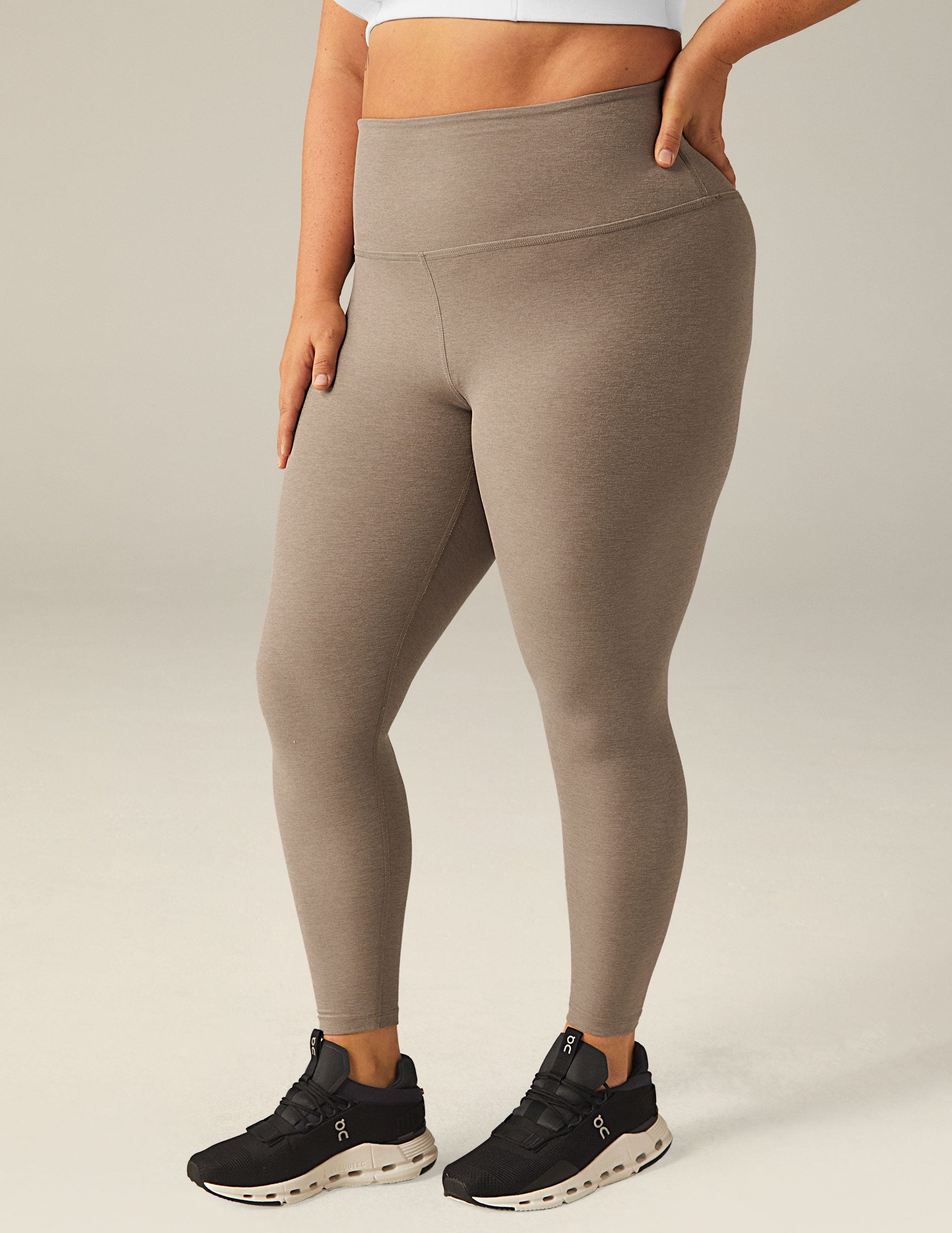 Buttery Soft Spacedye High Waisted Midi Leggings - Ultimate Comfort & Fit