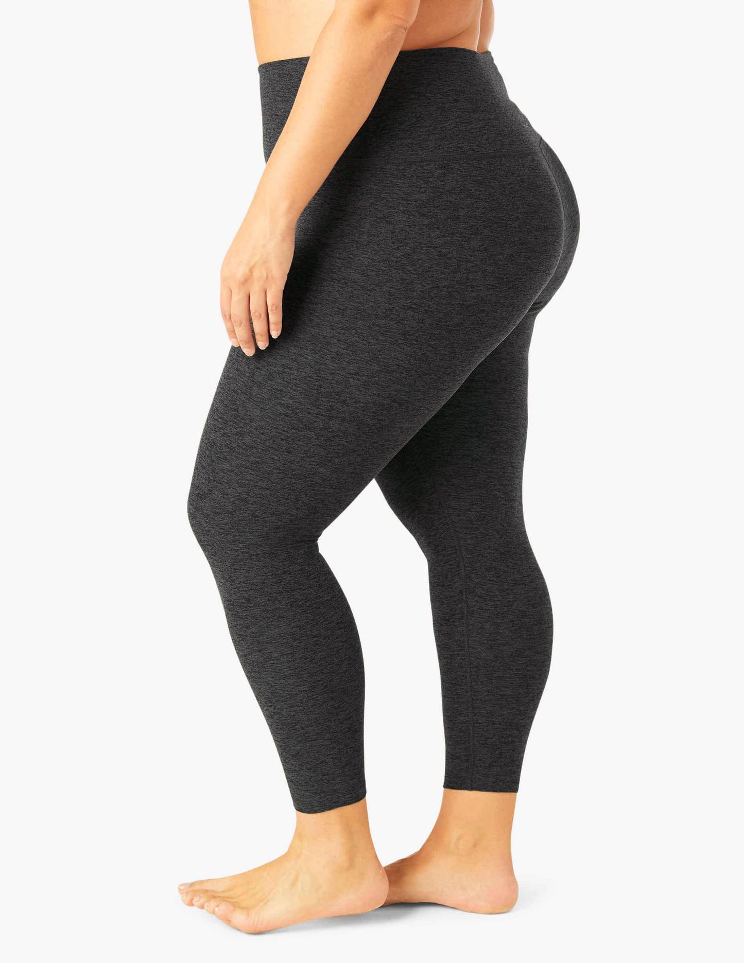 Buttery Soft Spacedye High-Waisted Midi Leggings for Ultimate Comfort & Style