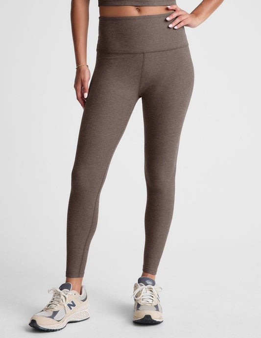 Buttery Soft Spacedye High-Waisted Midi Legging: Ultra-Comfort, Flawless Fit, Moisture-Wicking